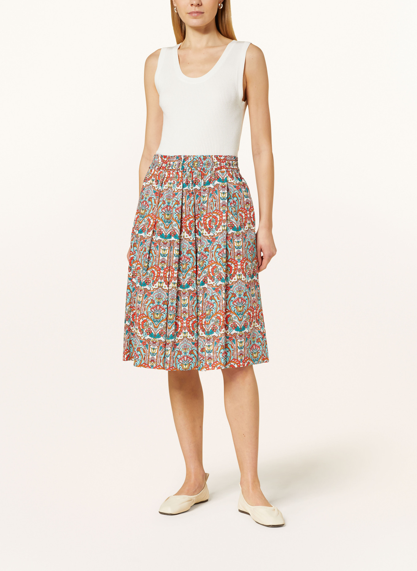 lilienfels Skirt, Color: MINT/ PINK/ RED (Image 2)