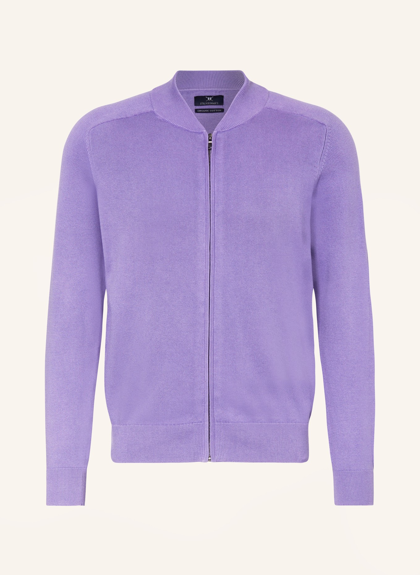 STROKESMAN'S Pletený kardigan: FIALOVÁ