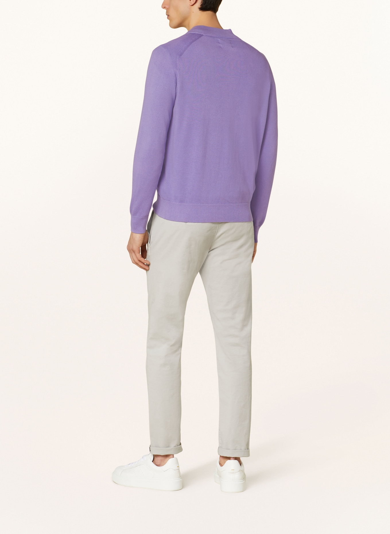 STROKESMAN'S Pletený kardigan: FIALOVÁ