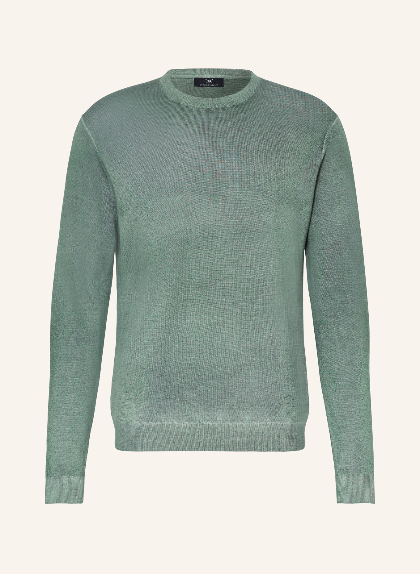 STROKESMAN'S Sweater, Color: OLIVE (Image 1)