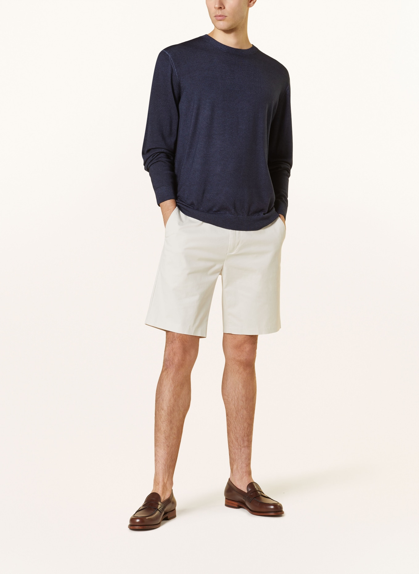 STROKESMAN'S Sweater: DARK BLUE