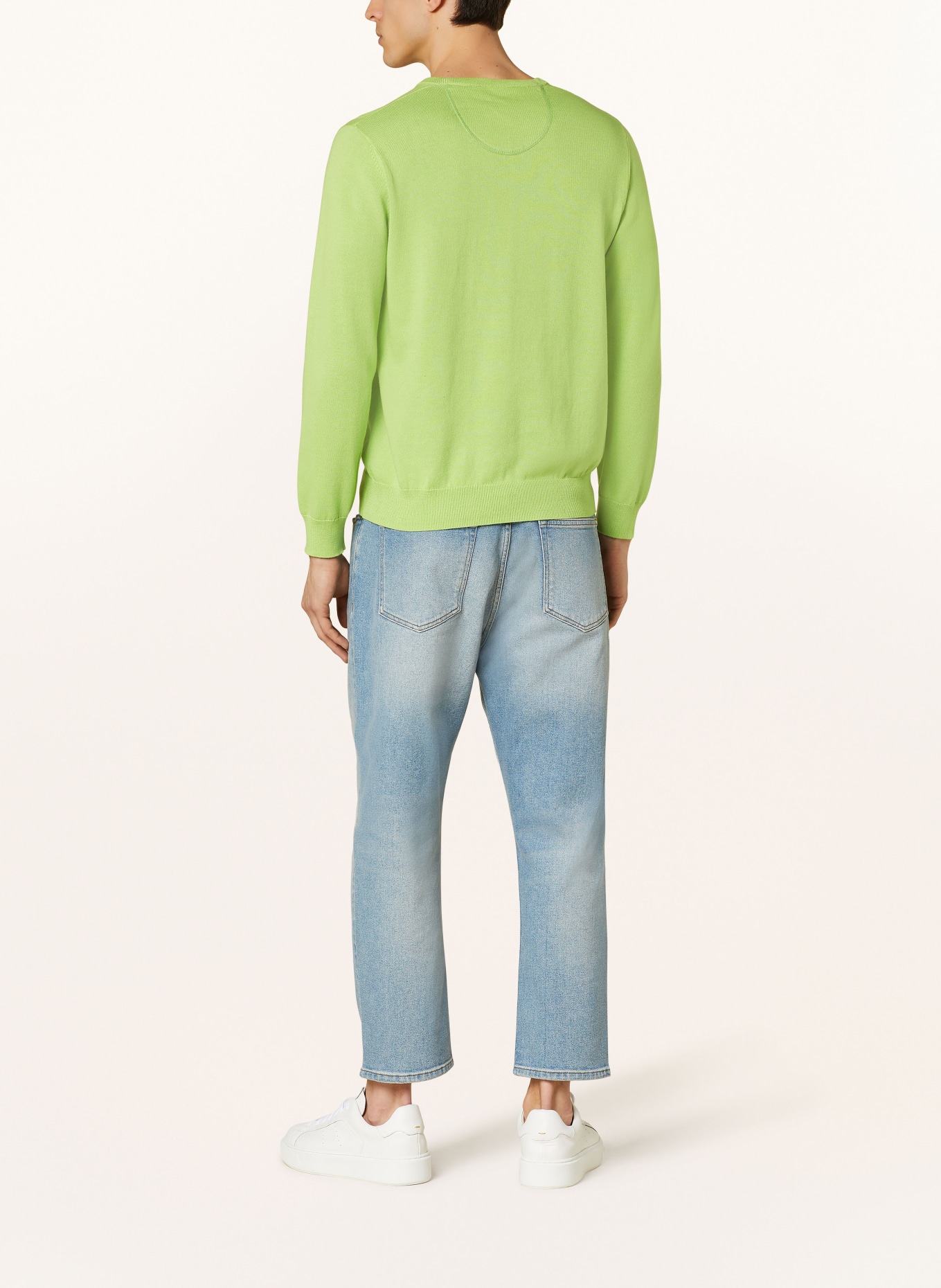 STROKESMAN'S Pullover: HELLGRÜN