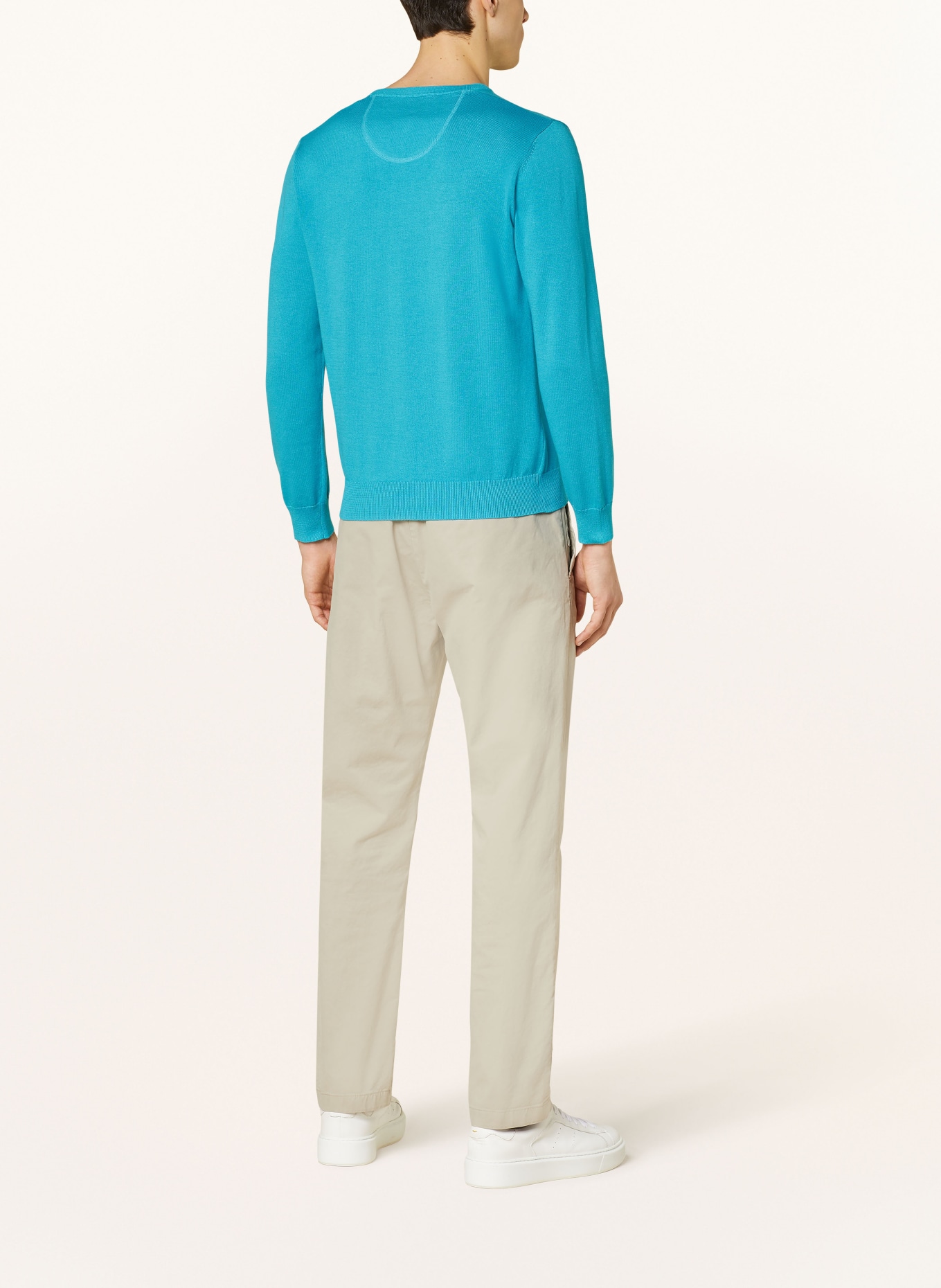 STROKESMAN'S Pullover: TÜRKIS