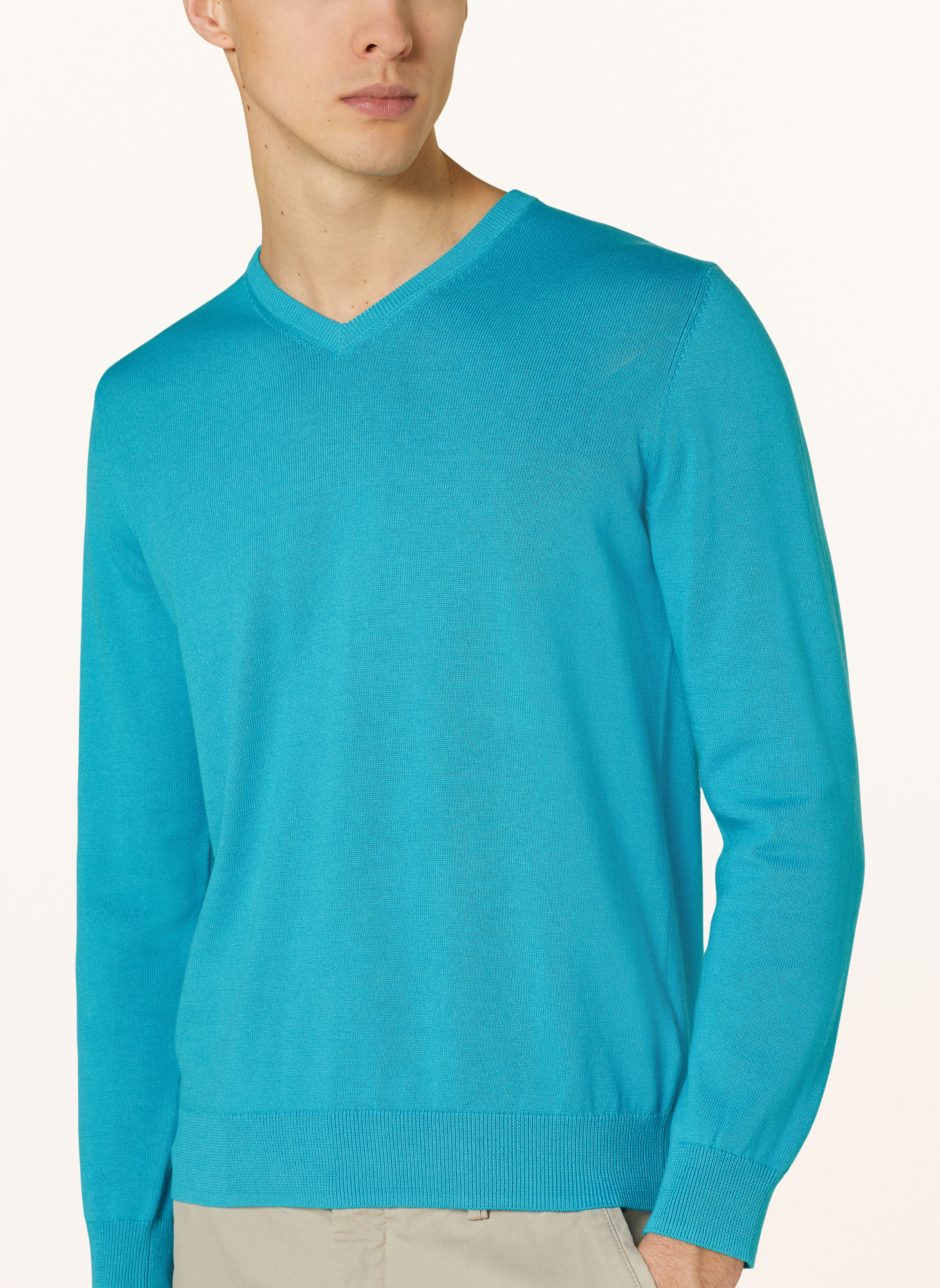 STROKESMAN'S Pullover: TÜRKIS