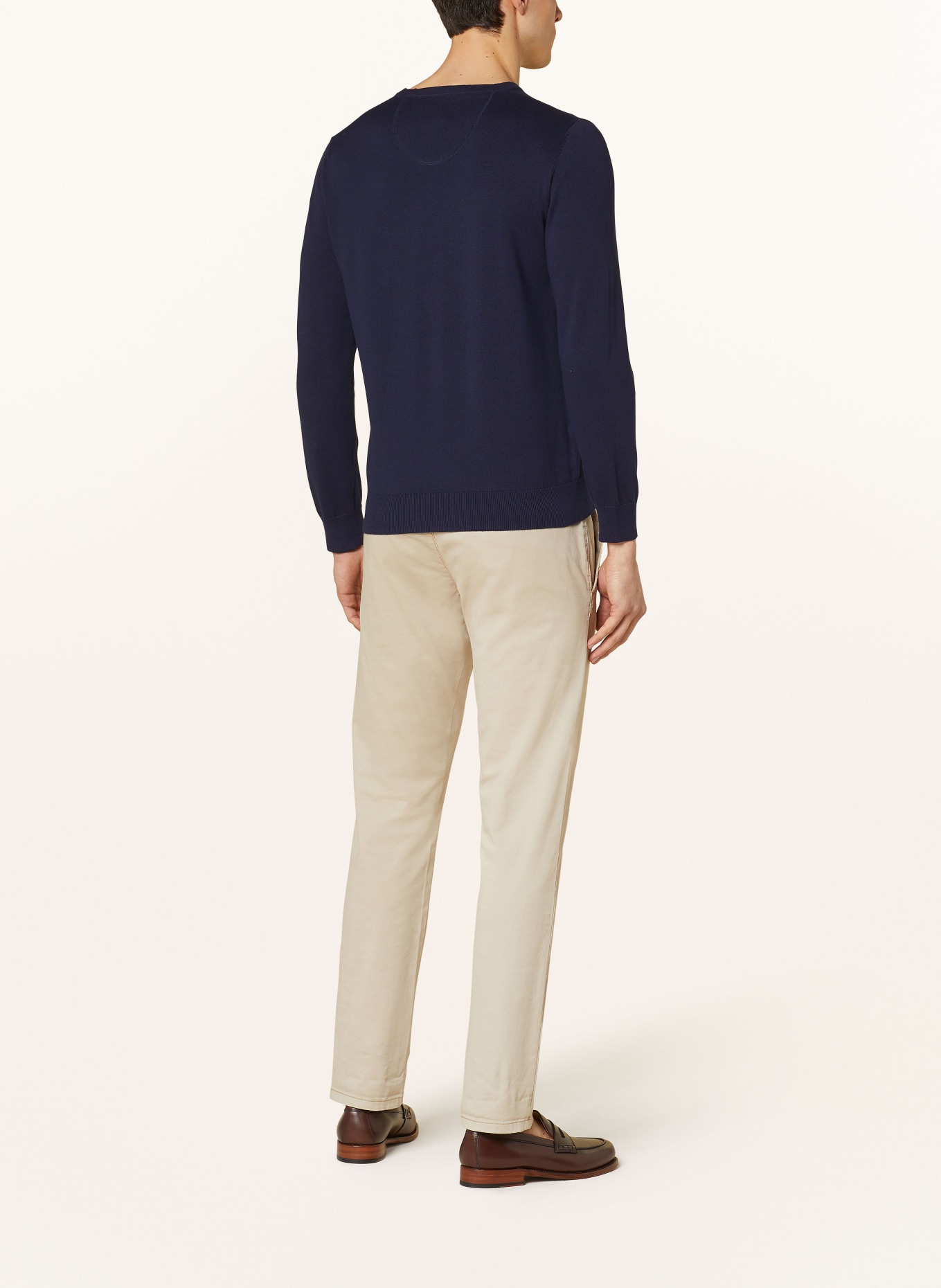 STROKESMAN'S Pullover: DUNKELBLAU