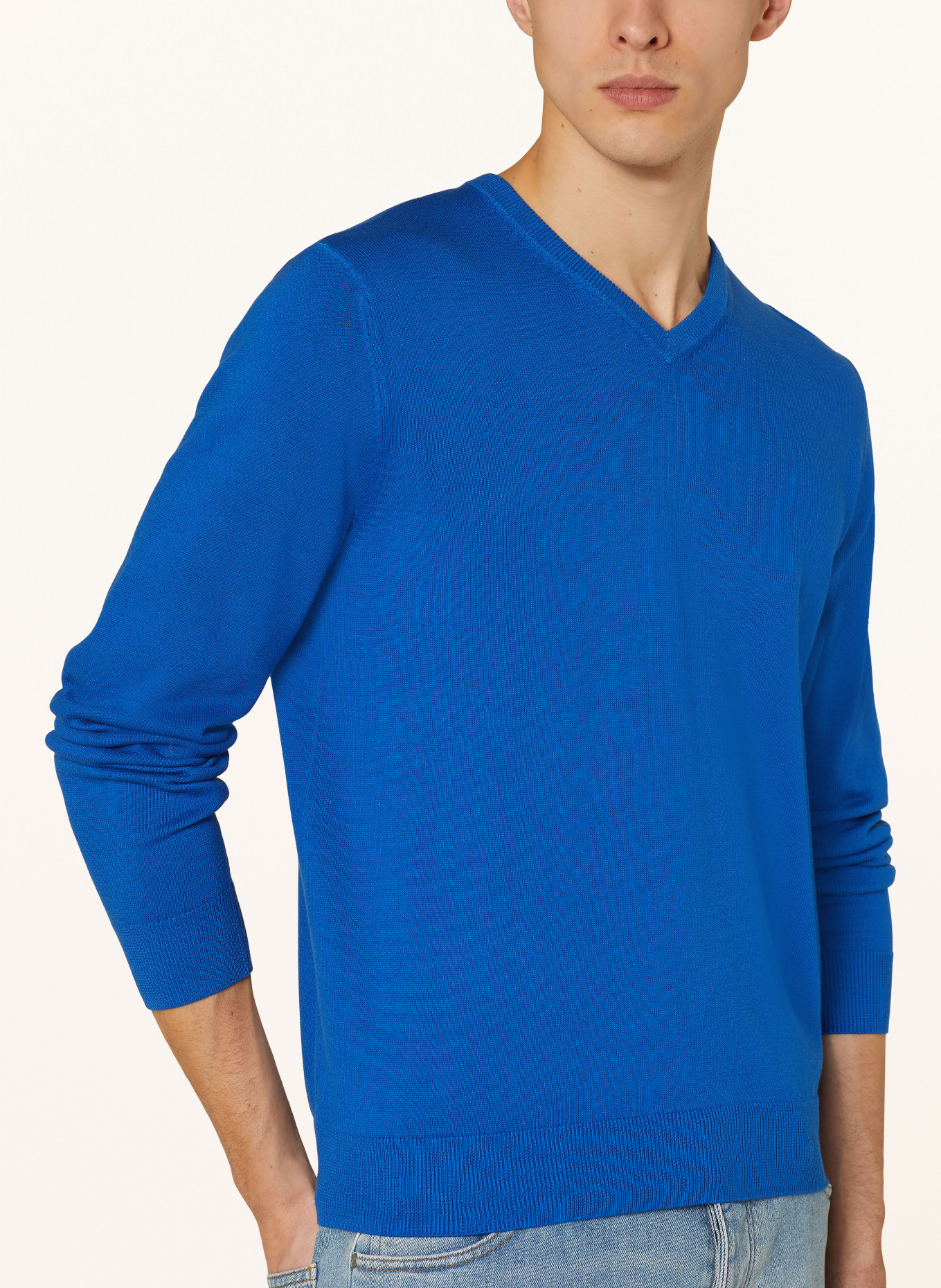STROKESMAN'S Pullover: BLAU