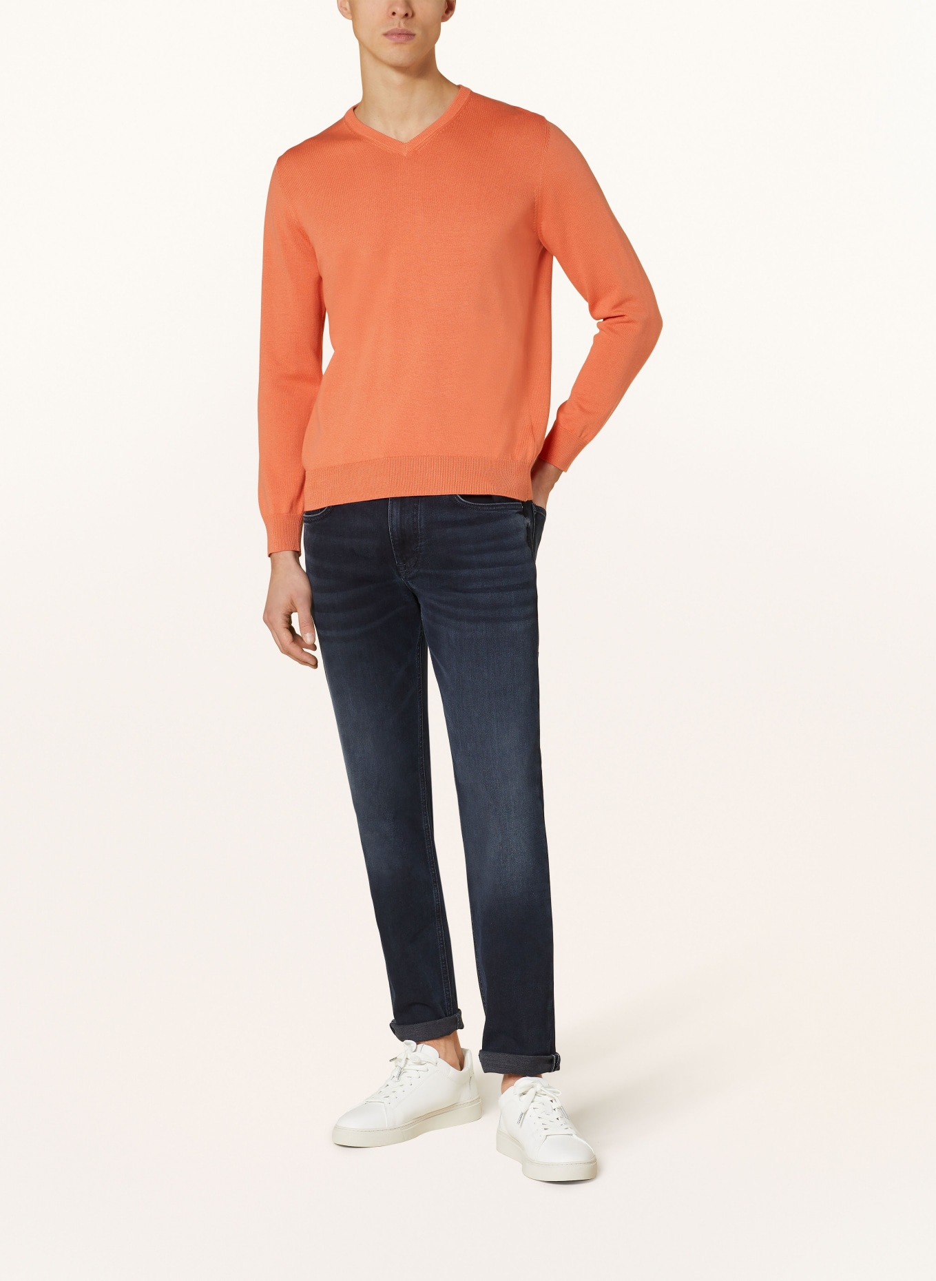 STROKESMAN'S Pullover: ORANGE