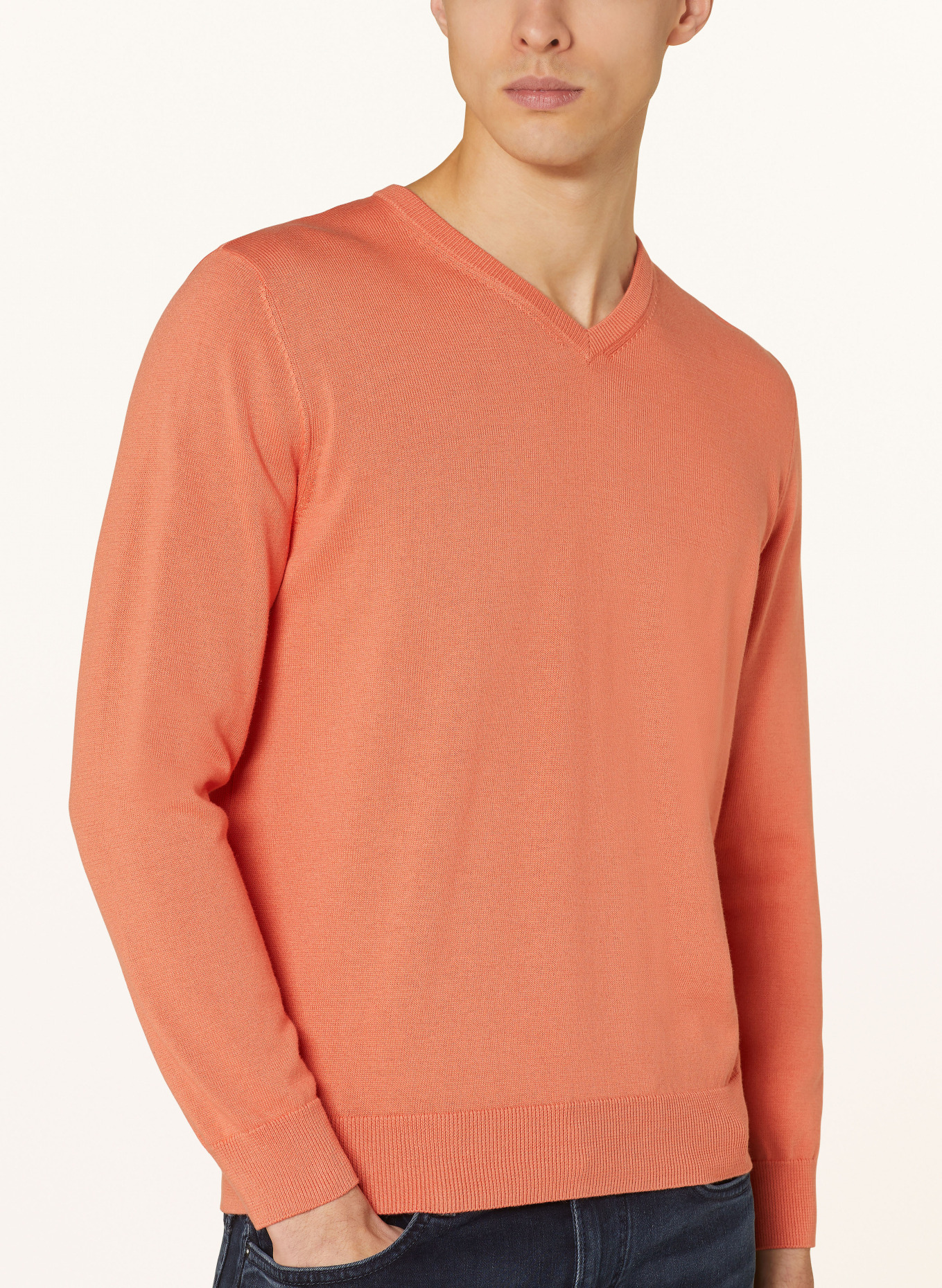 STROKESMAN'S Pullover: ORANGE