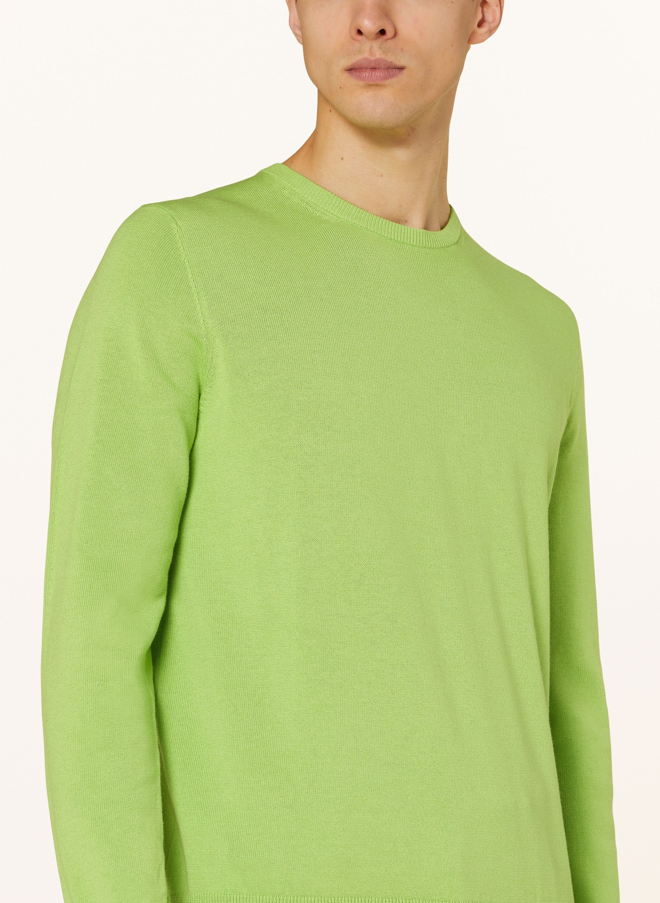 STROKESMAN'S Pullover: HELLGRÜN