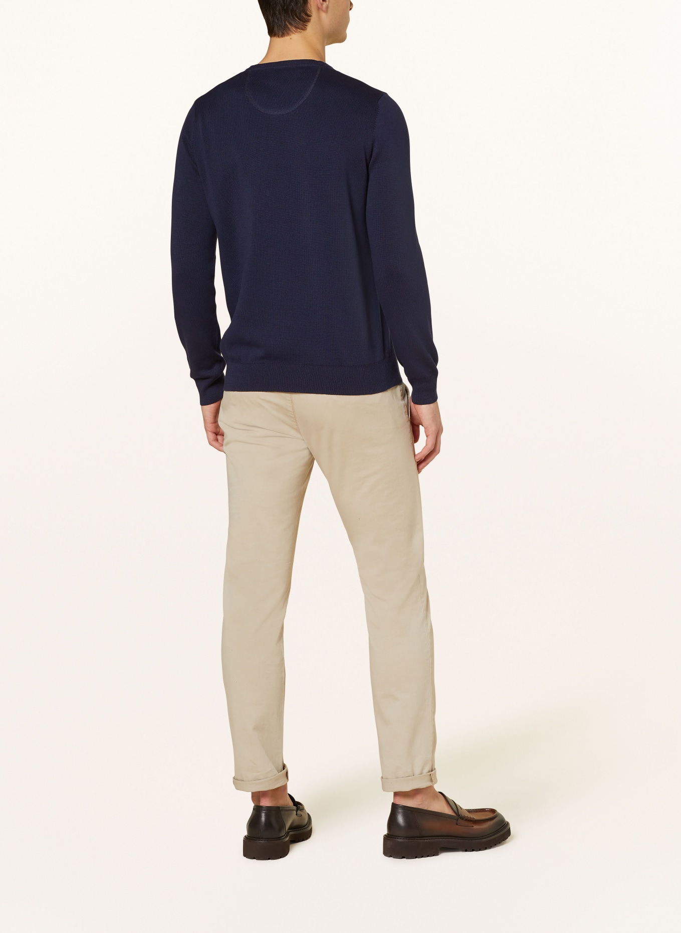 STROKESMAN'S Pullover: DUNKELBLAU
