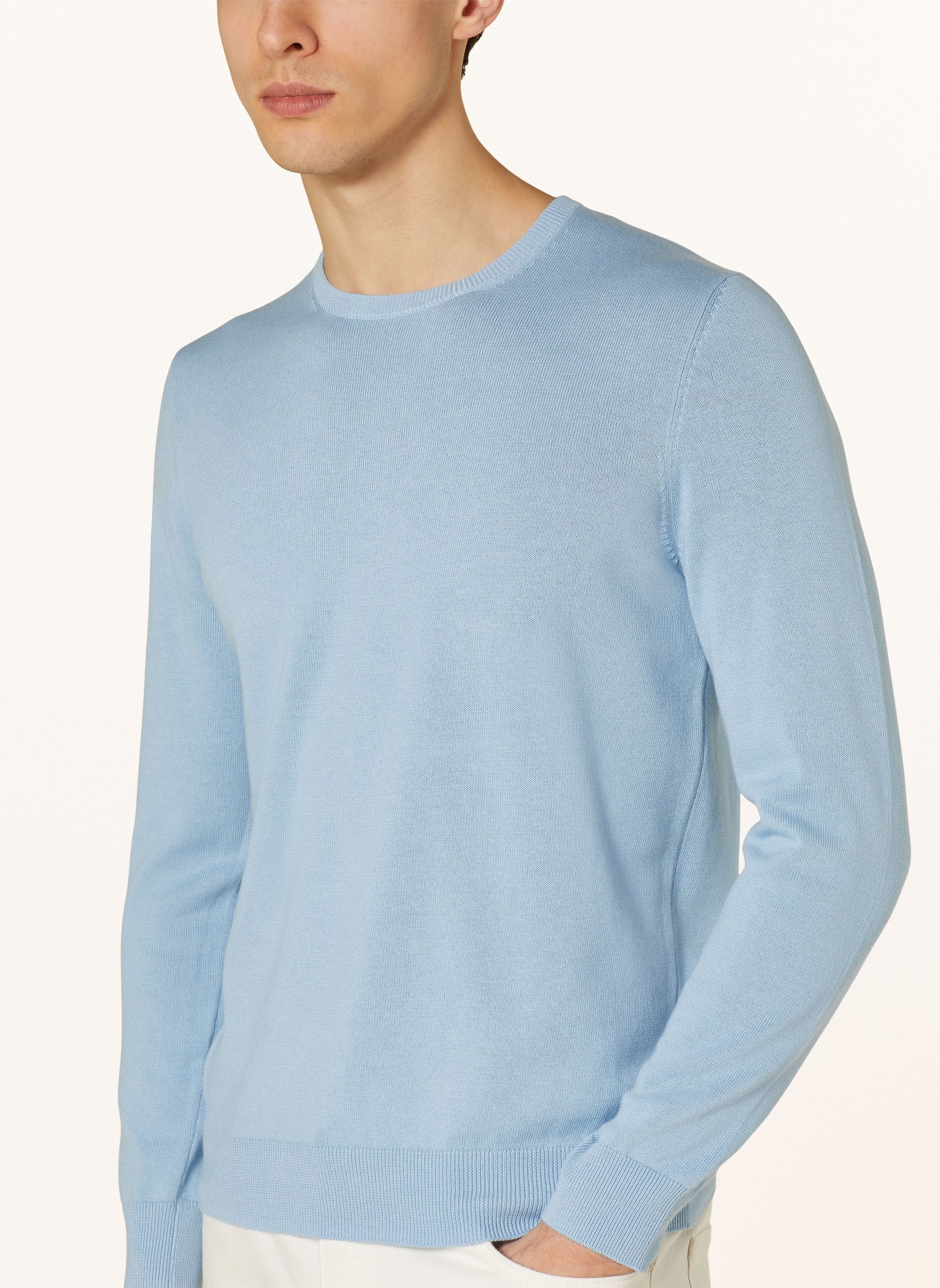 STROKESMAN'S Pullover, Farbe: HELLBLAU (Bild 4)