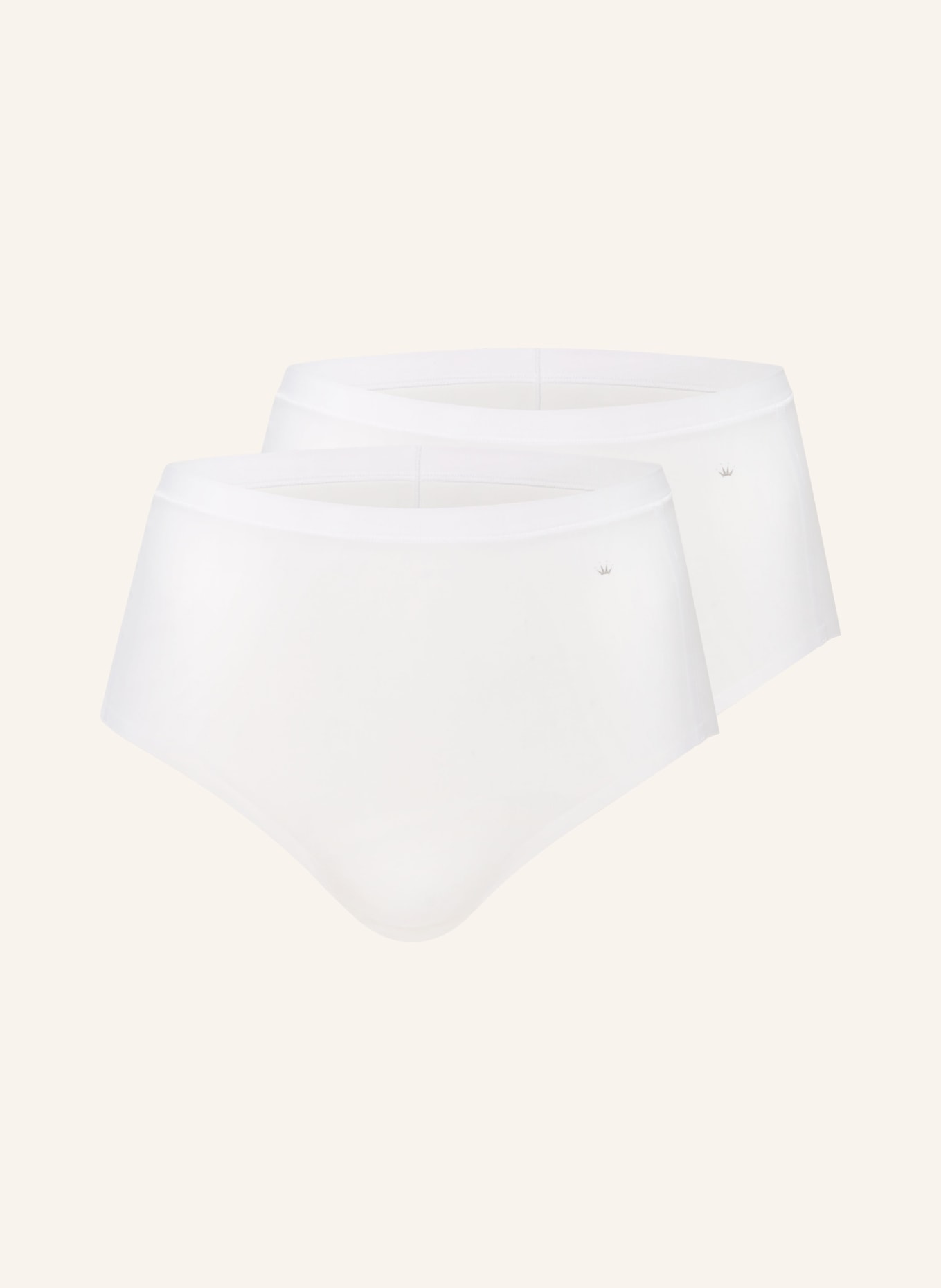 Triumph 2-pack high-waisted briefs SMART MICRO, Color: WHITE (Image 1)