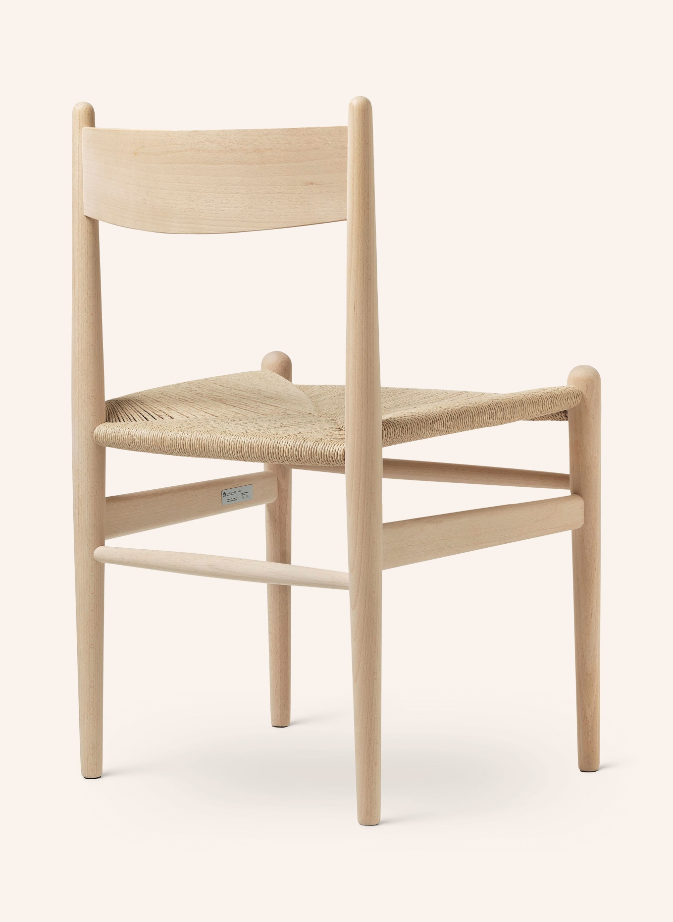 CARL HANSEN AND SØN Stuhl CH36: HELLBRAUN