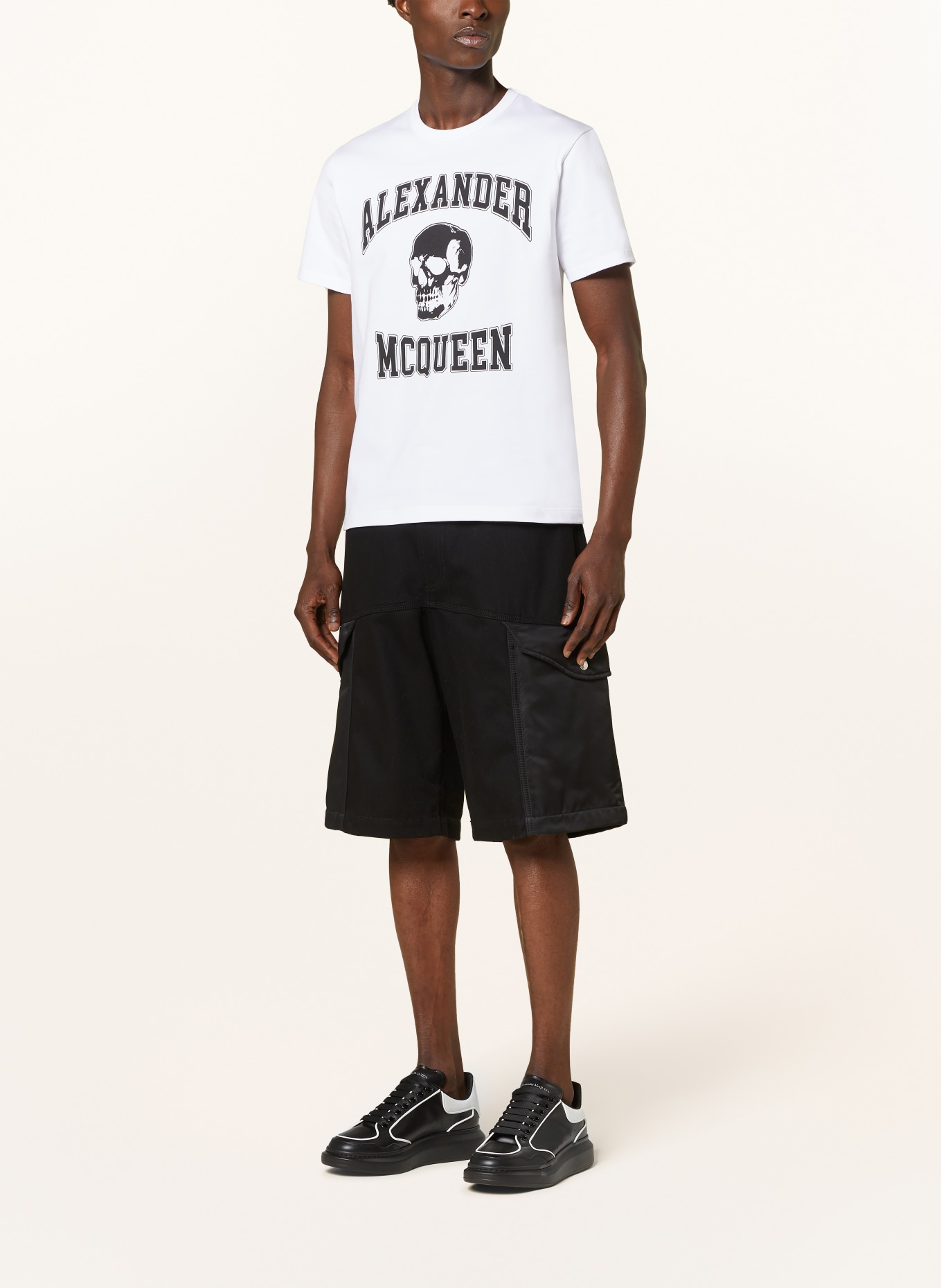 Alexander McQUEEN T-shirt, Color: WHITE/ BLACK (Image 2)