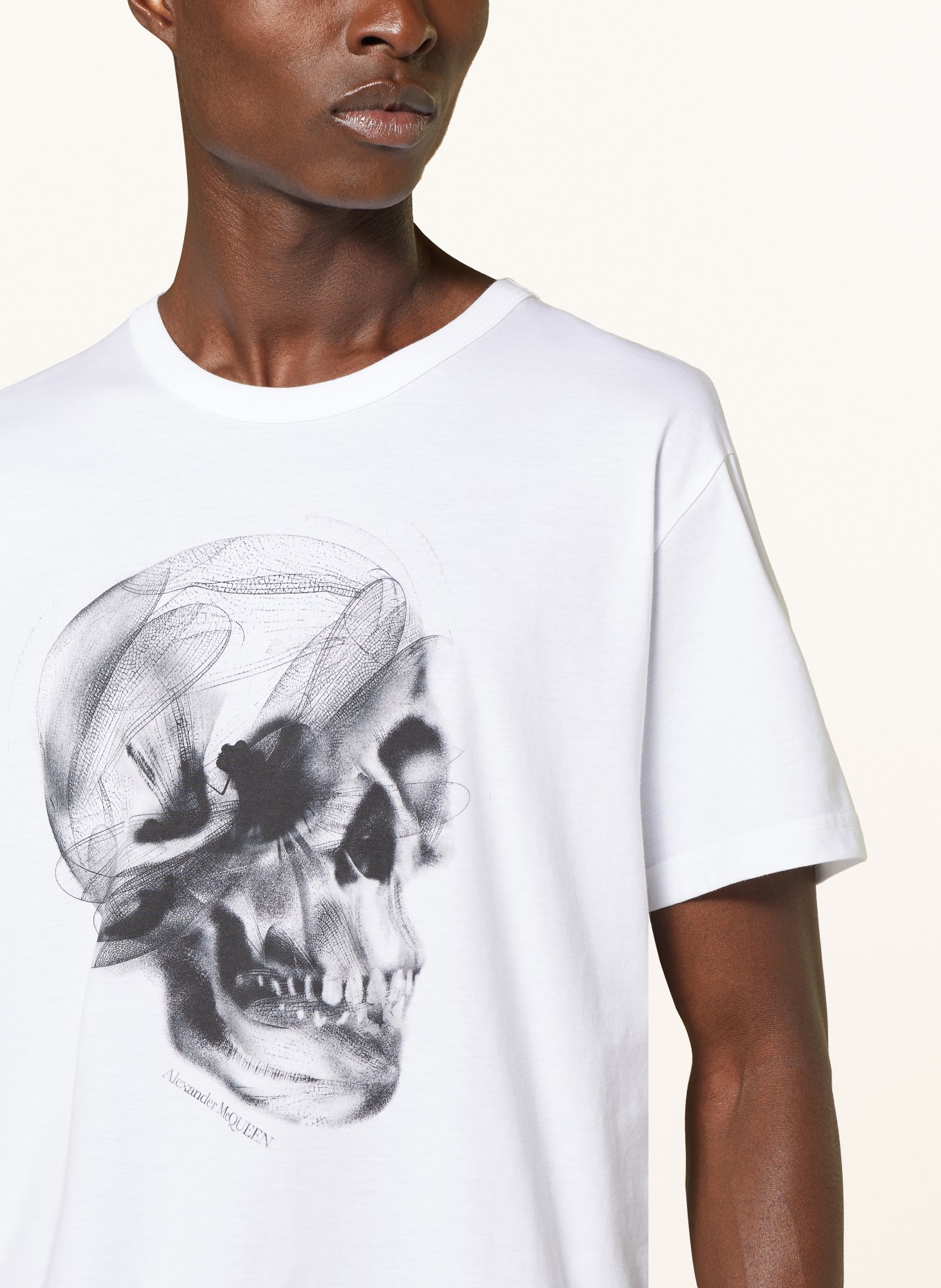 Alexander McQUEEN T-shirt, Color: WHITE/ BLACK (Image 4)