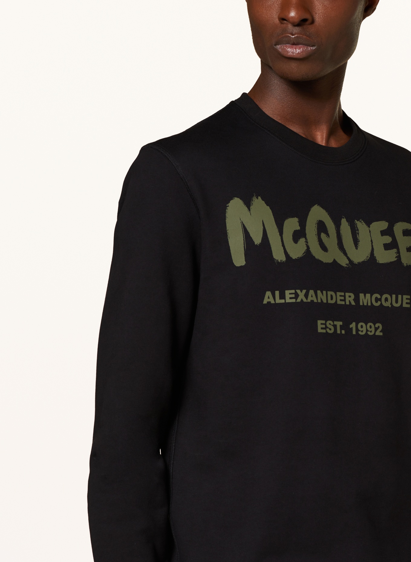 Alexander McQUEEN Sweatshirt, Farbe: SCHWARZ (Bild 4)
