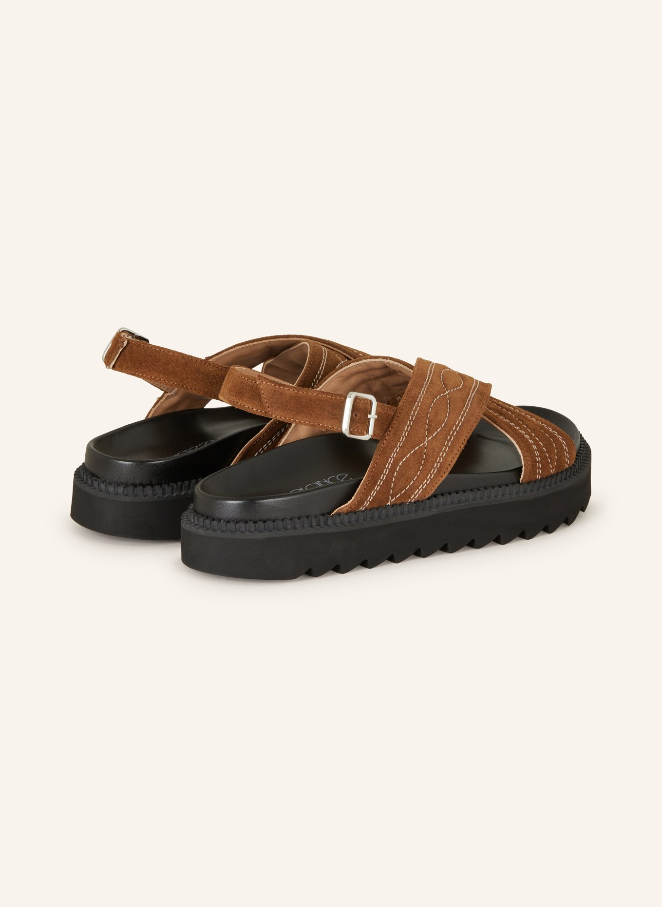 FREE LANCE Sandals TRINITY, Color: BROWN (Image 2)