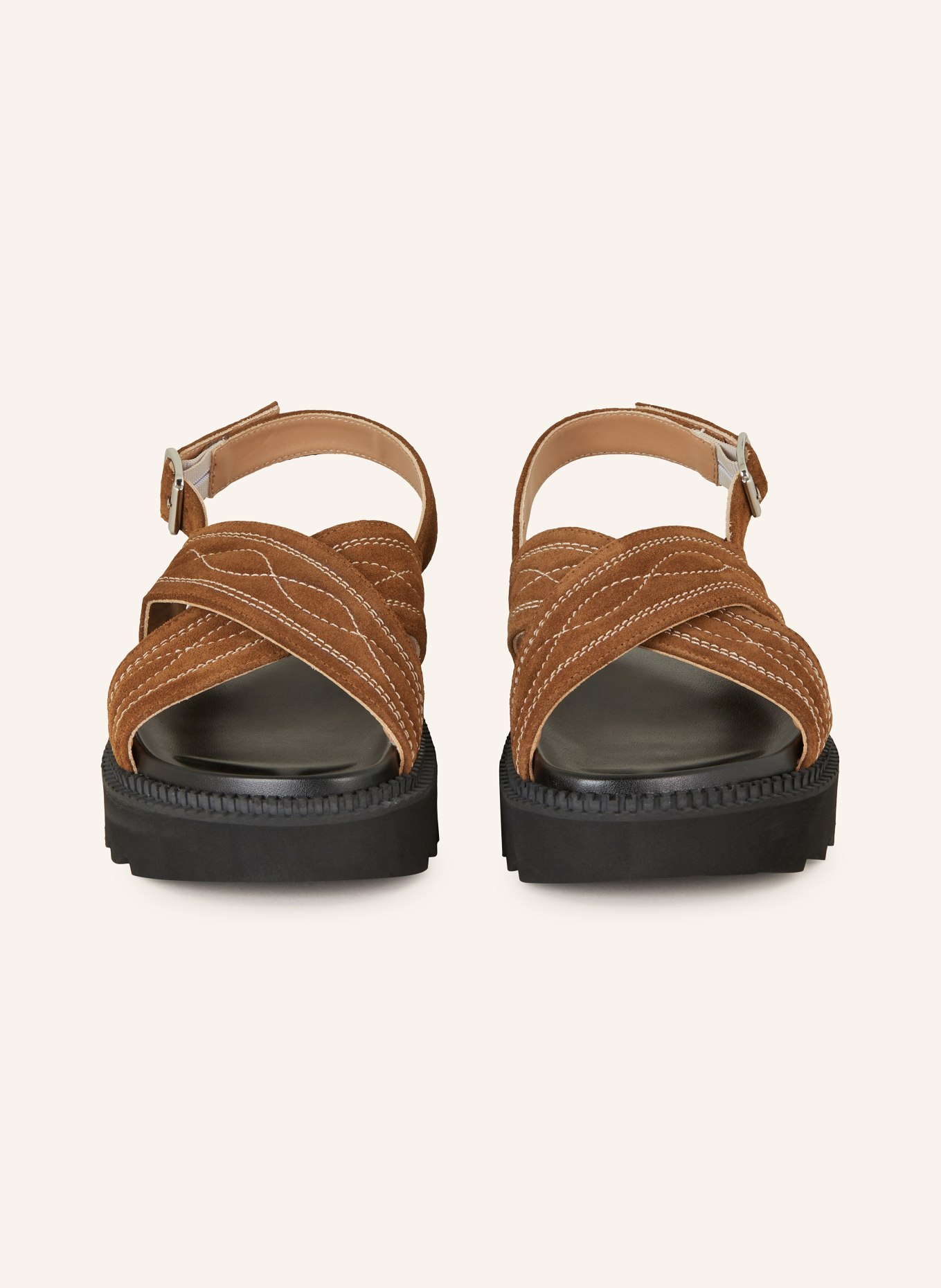 FREE LANCE Sandals TRINITY, Color: BROWN (Image 3)