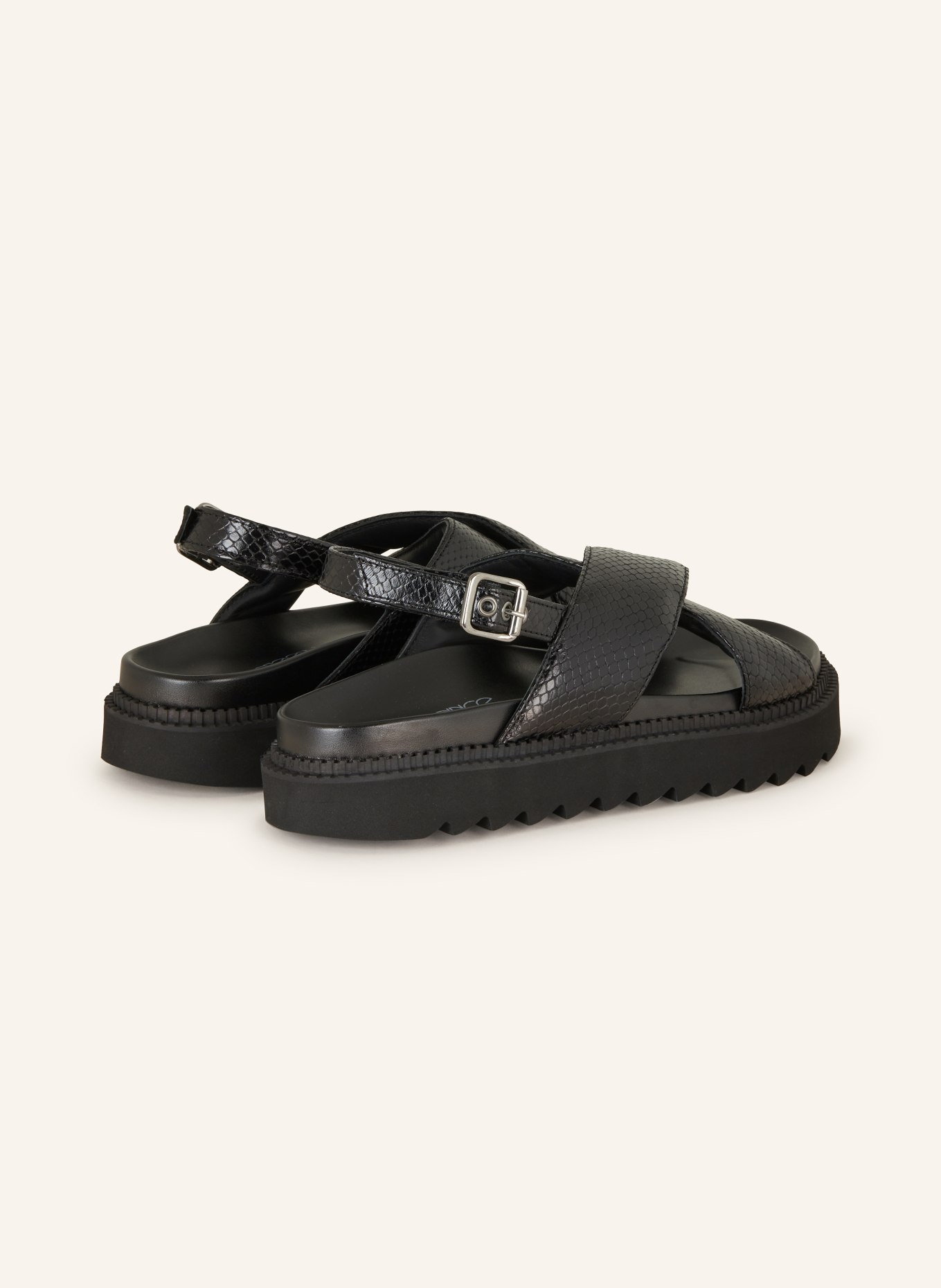FREE LANCE Sandals TRINITY, Color: BLACK (Image 2)