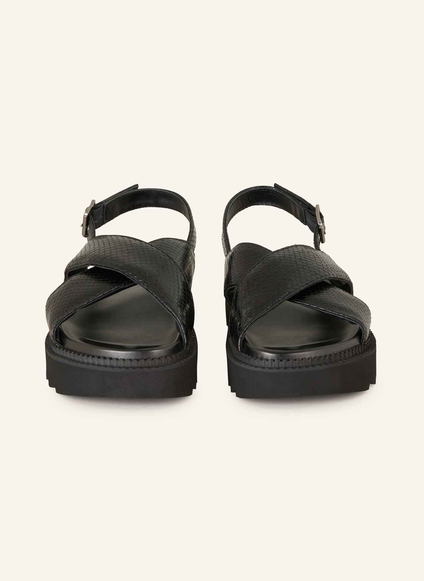 FREE LANCE Sandals TRINITY, Color: BLACK (Image 3)