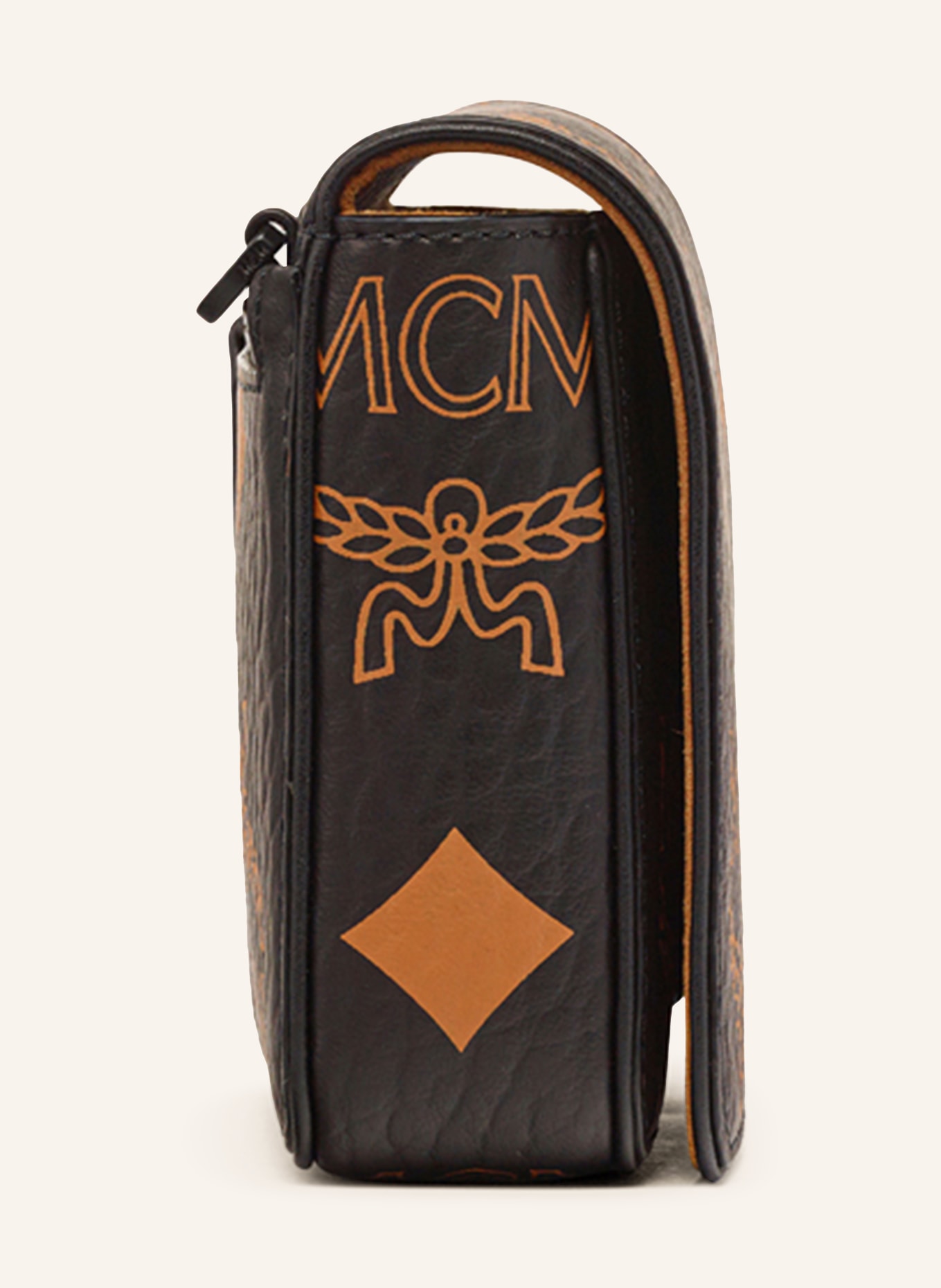 MCM Crossbody bag AREN JUMBO VISETOS, Color: BK BLACK (Image 3)