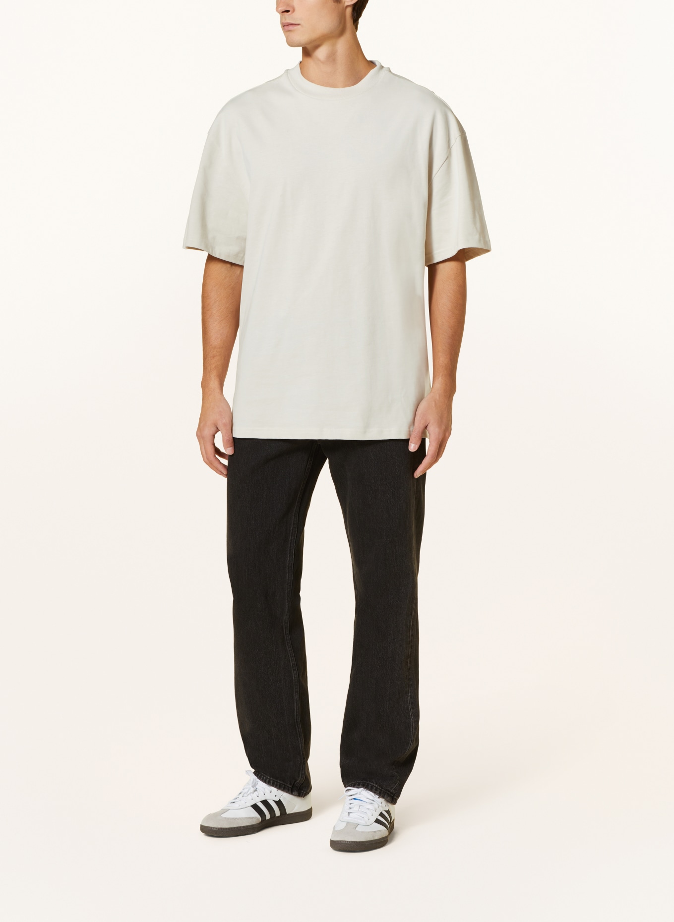 WEEKDAY T-shirt, Color: CREAM (Image 2)
