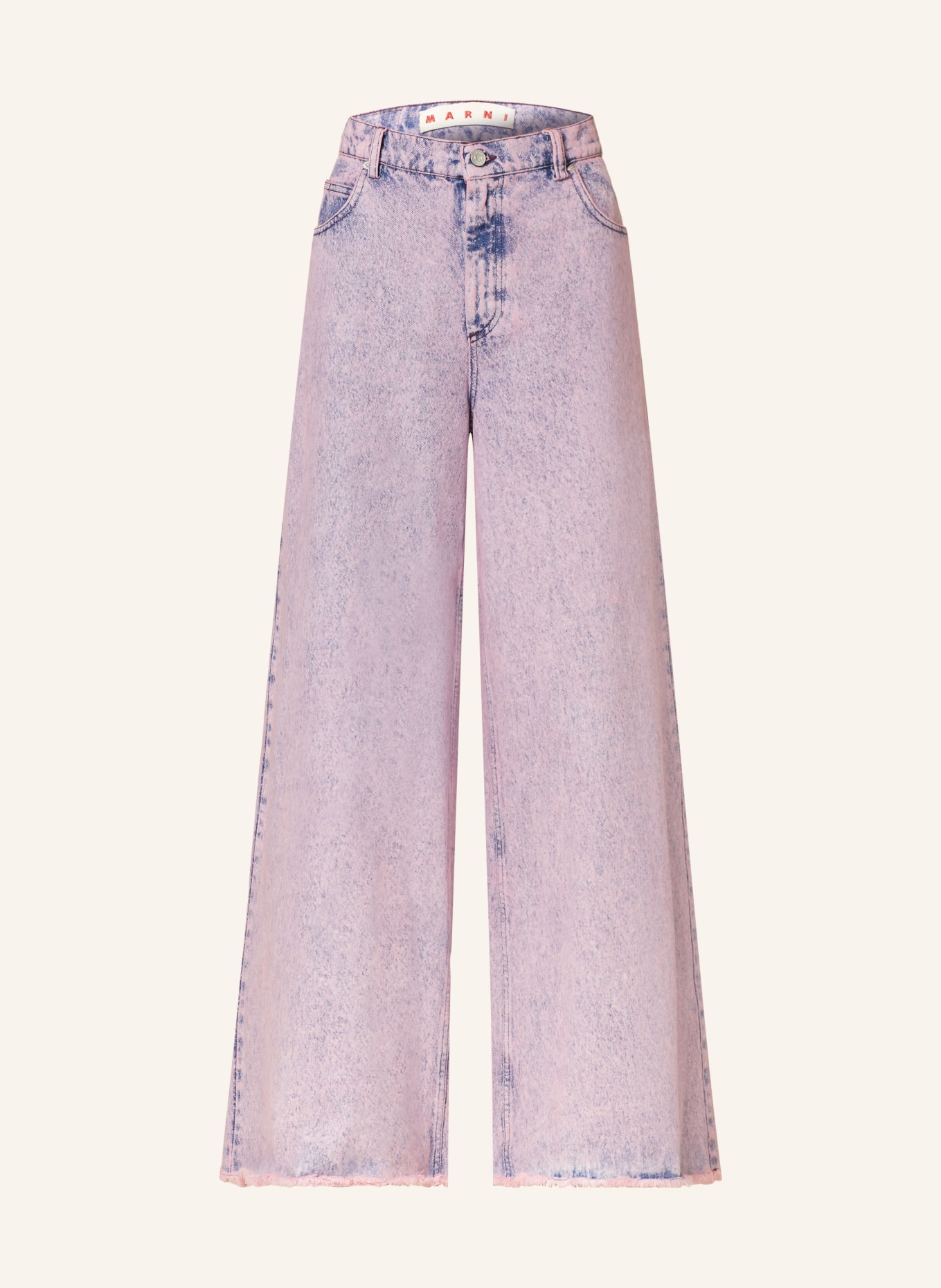 MARNI Flared jeans, Color: MBC13 PINK GUMMY (Image 1)