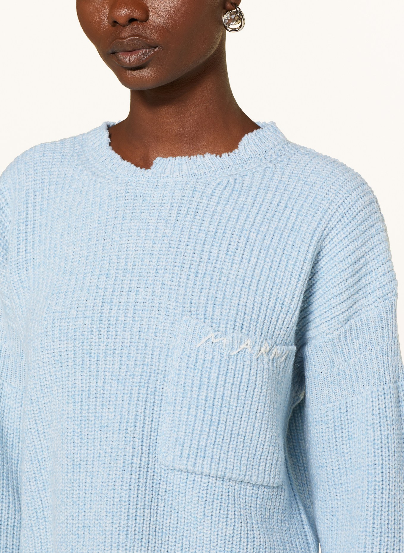 MARNI Sweater, Color: LIGHT BLUE (Image 4)