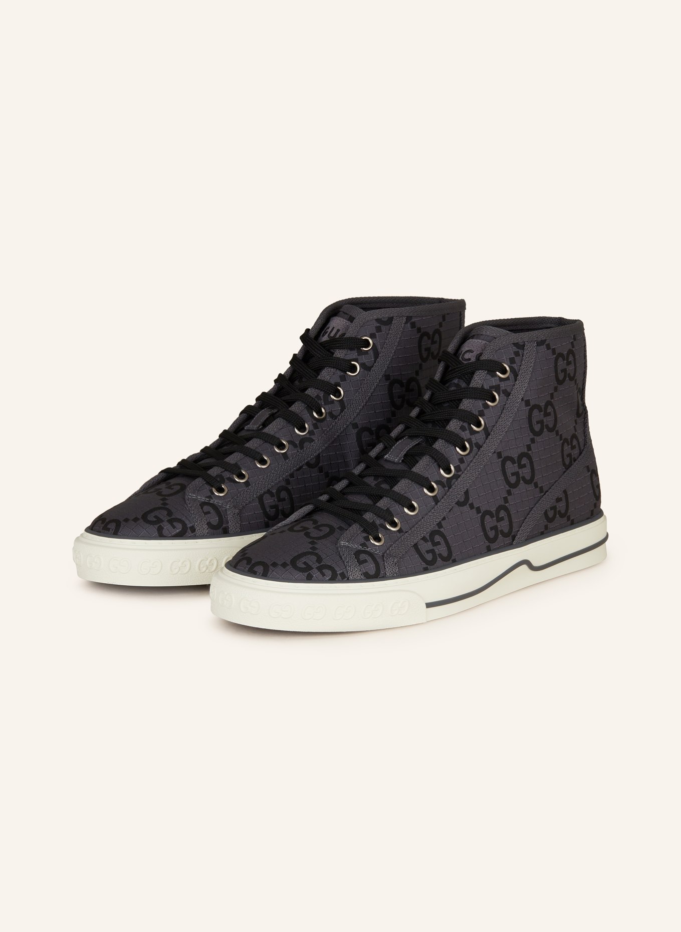 GUCCI High-top sneakers TENNIS 1977, Color: 1144 GREY (Image 1)