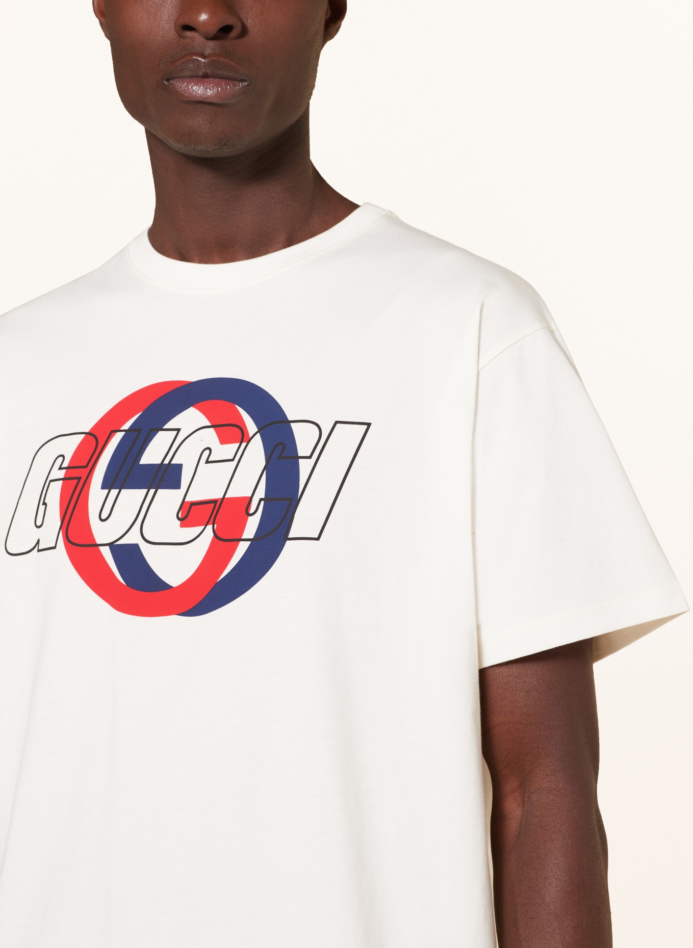 GUCCI T-shirt, Kolor: ECRU (Obrazek 4)