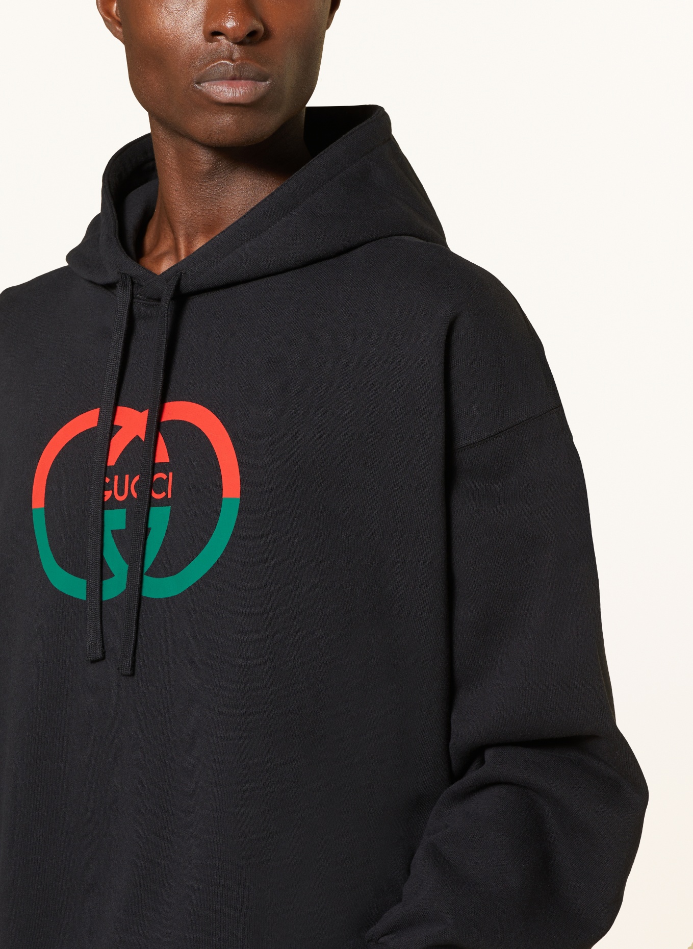 GUCCI Hoodie, Color: BLACK/ GREEN/ RED (Image 5)