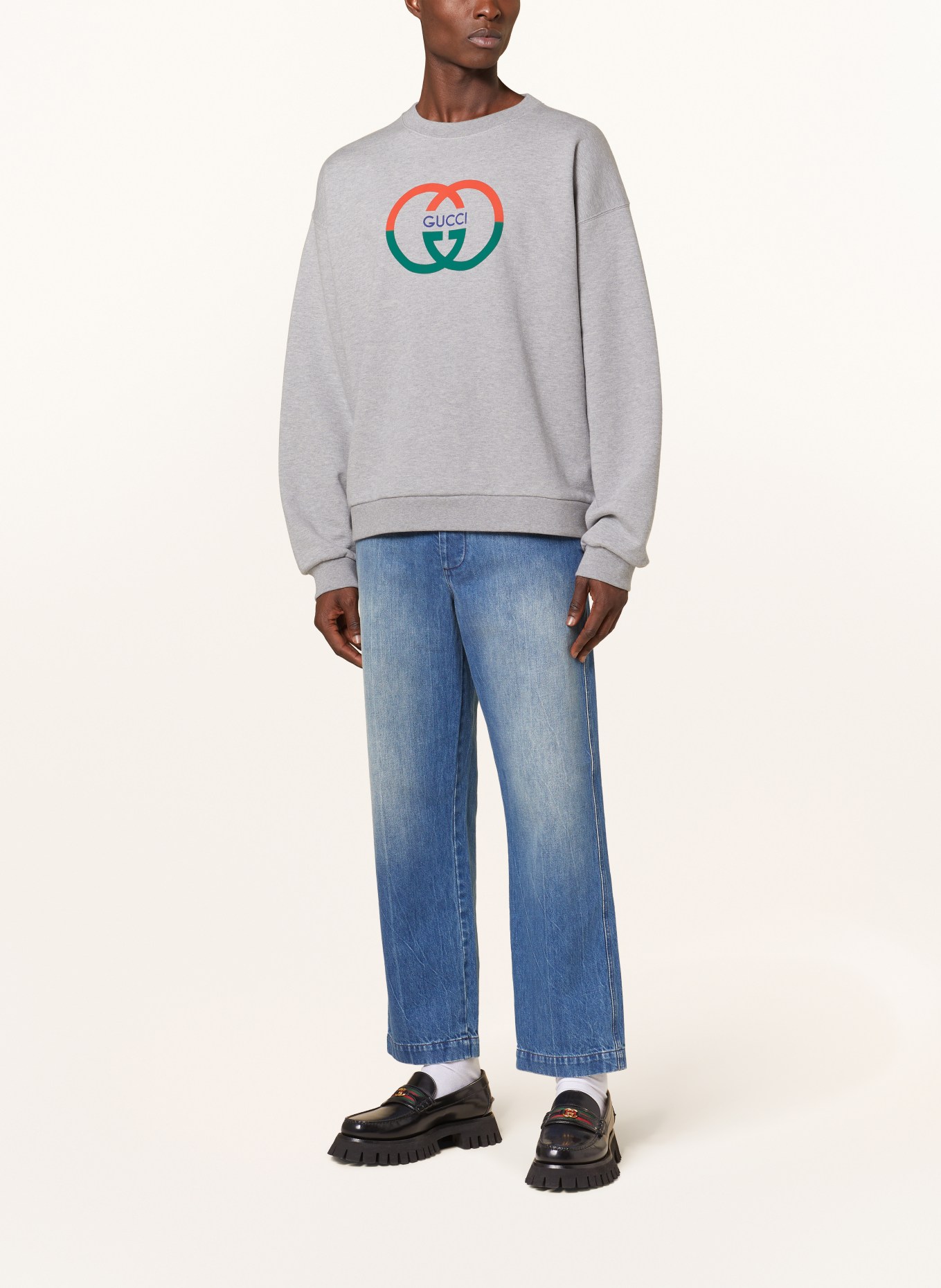 GUCCI Sweatshirt, Color: GRAY (Image 2)