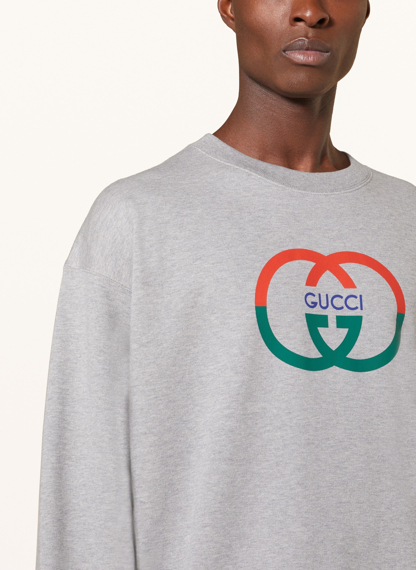 GUCCI Sweatshirt, Color: GRAY (Image 4)