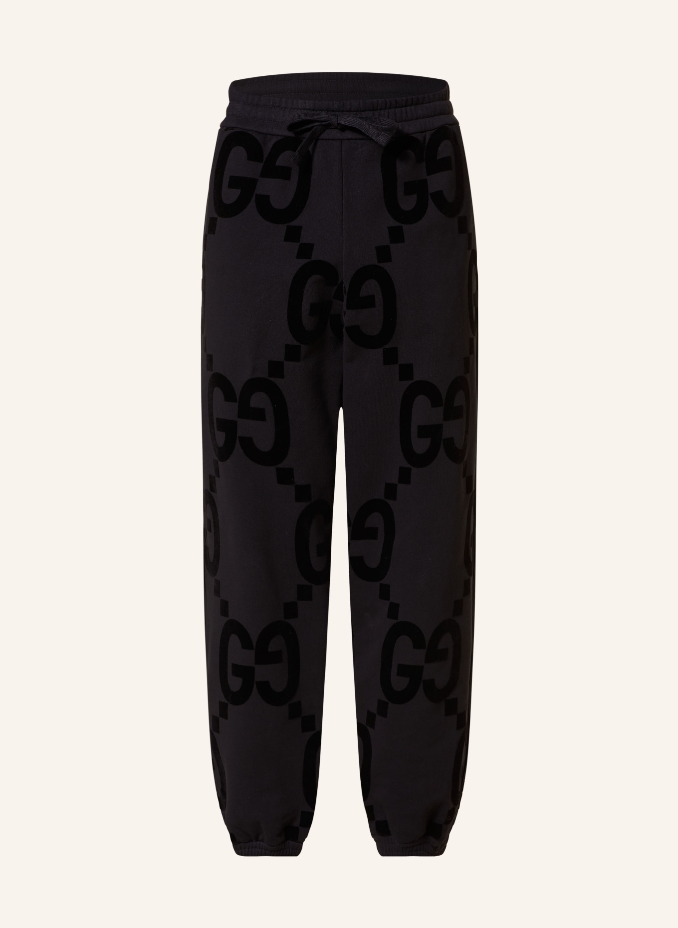 GUCCI Sweatpants GG MACRO, Color: BLACK (Image 1)