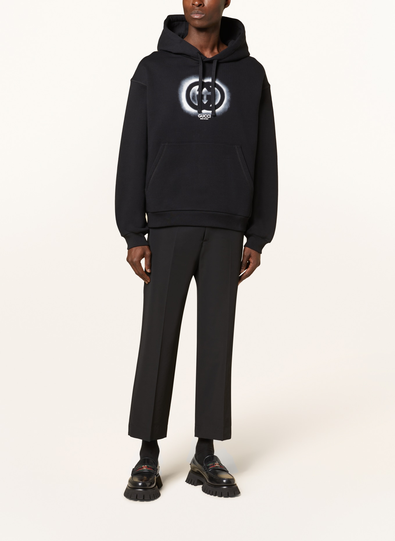 GUCCI Hoodie, Color: BLACK/ WHITE (Image 2)