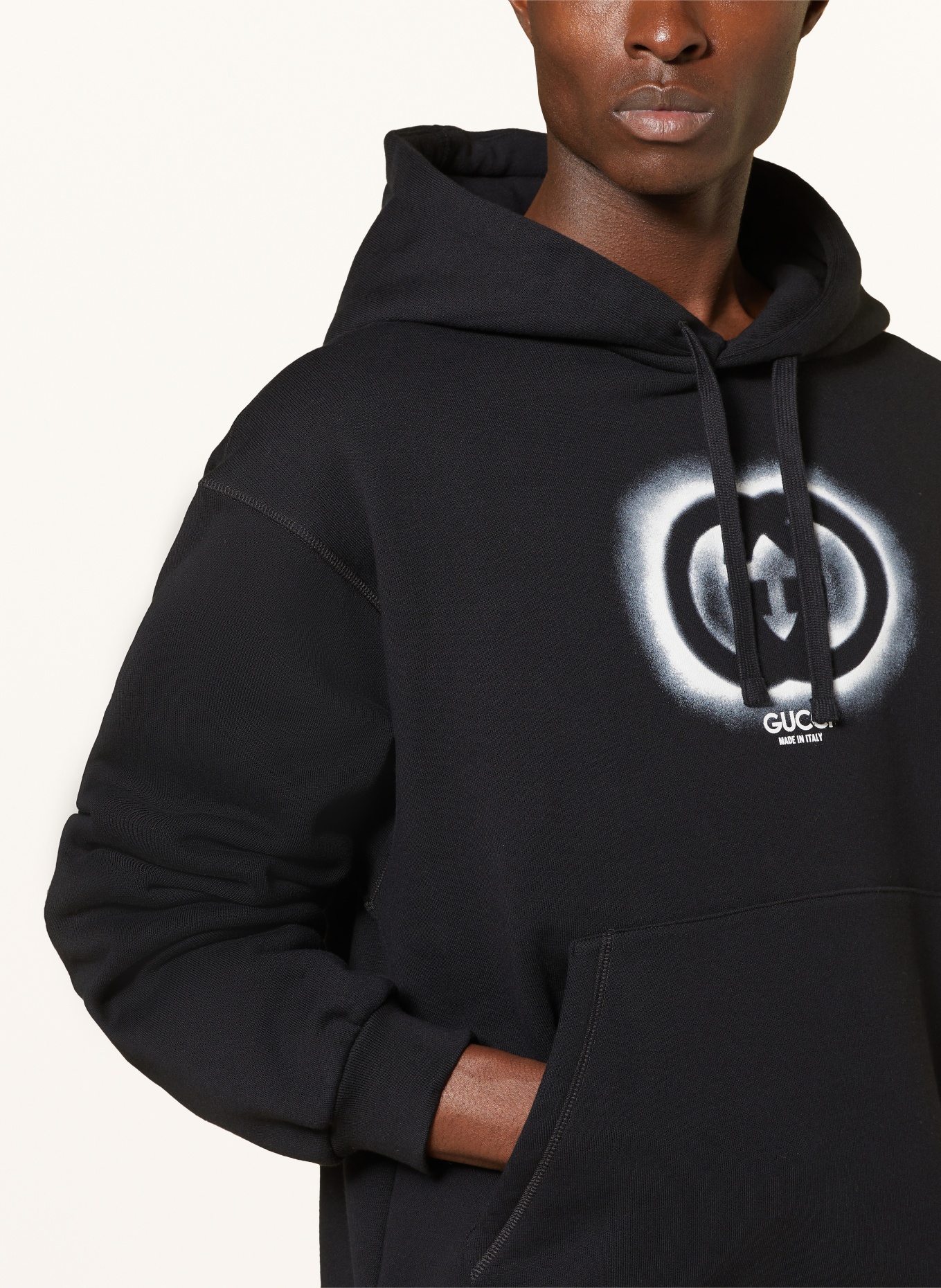 GUCCI Hoodie, Color: BLACK/ WHITE (Image 5)