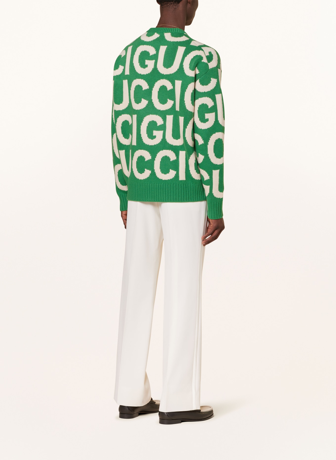 GUCCI Sweater, Color: GREEN/ CREAM (Image 3)