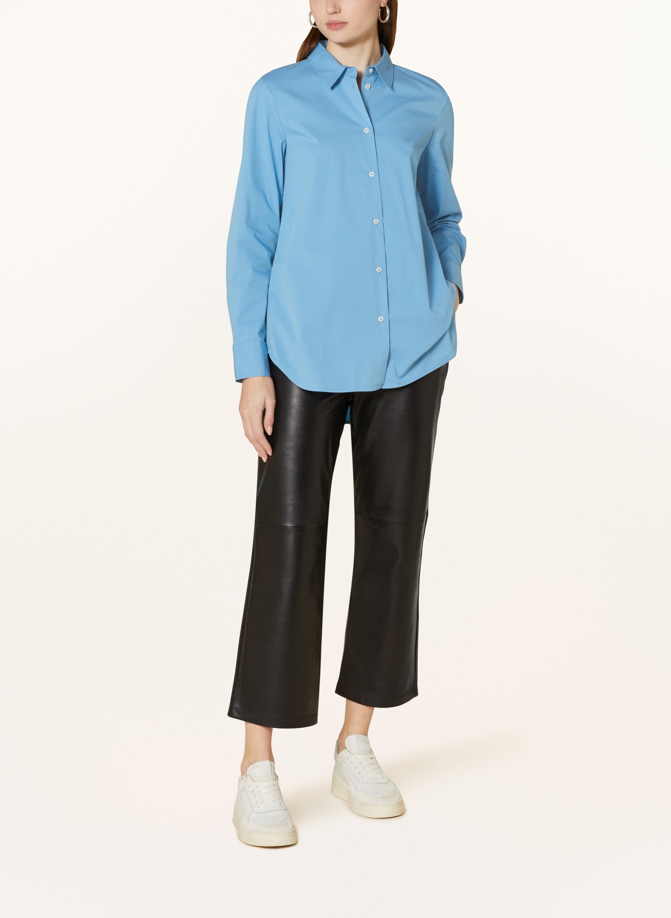 Marc O'Polo Shirt blouse, Color: LIGHT BLUE (Image 2)