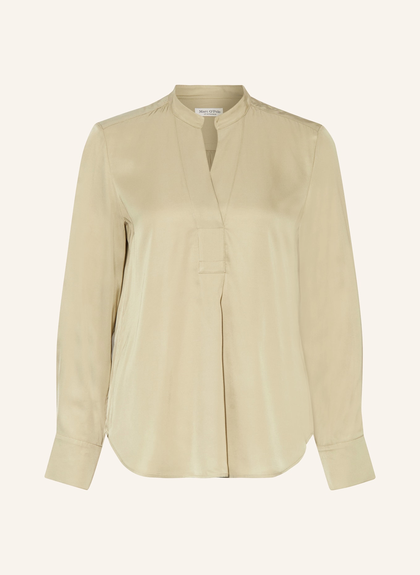 Marc O'Polo Shirt blouse, Color: OLIVE/ LIGHT GREEN (Image 1)