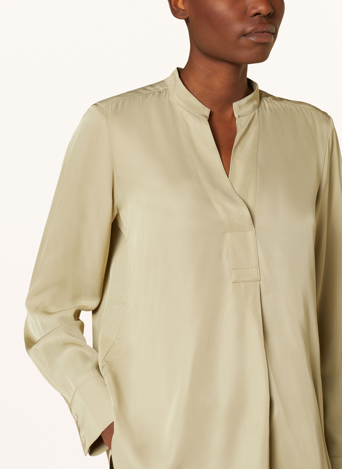 Marc O'Polo Shirt blouse, Color: OLIVE/ LIGHT GREEN (Image 4)