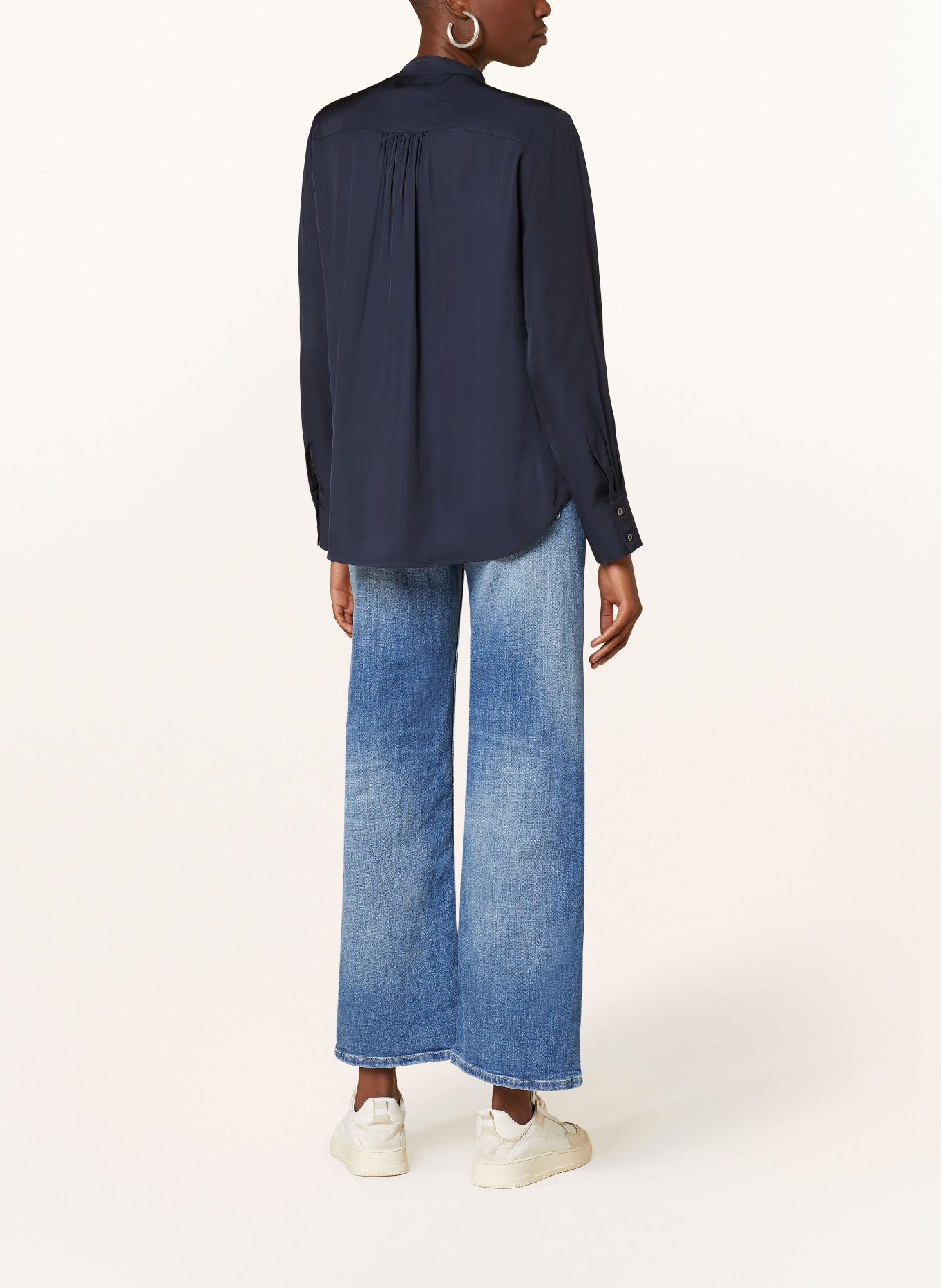 Marc O'Polo Blusenshirt: DUNKELBLAU