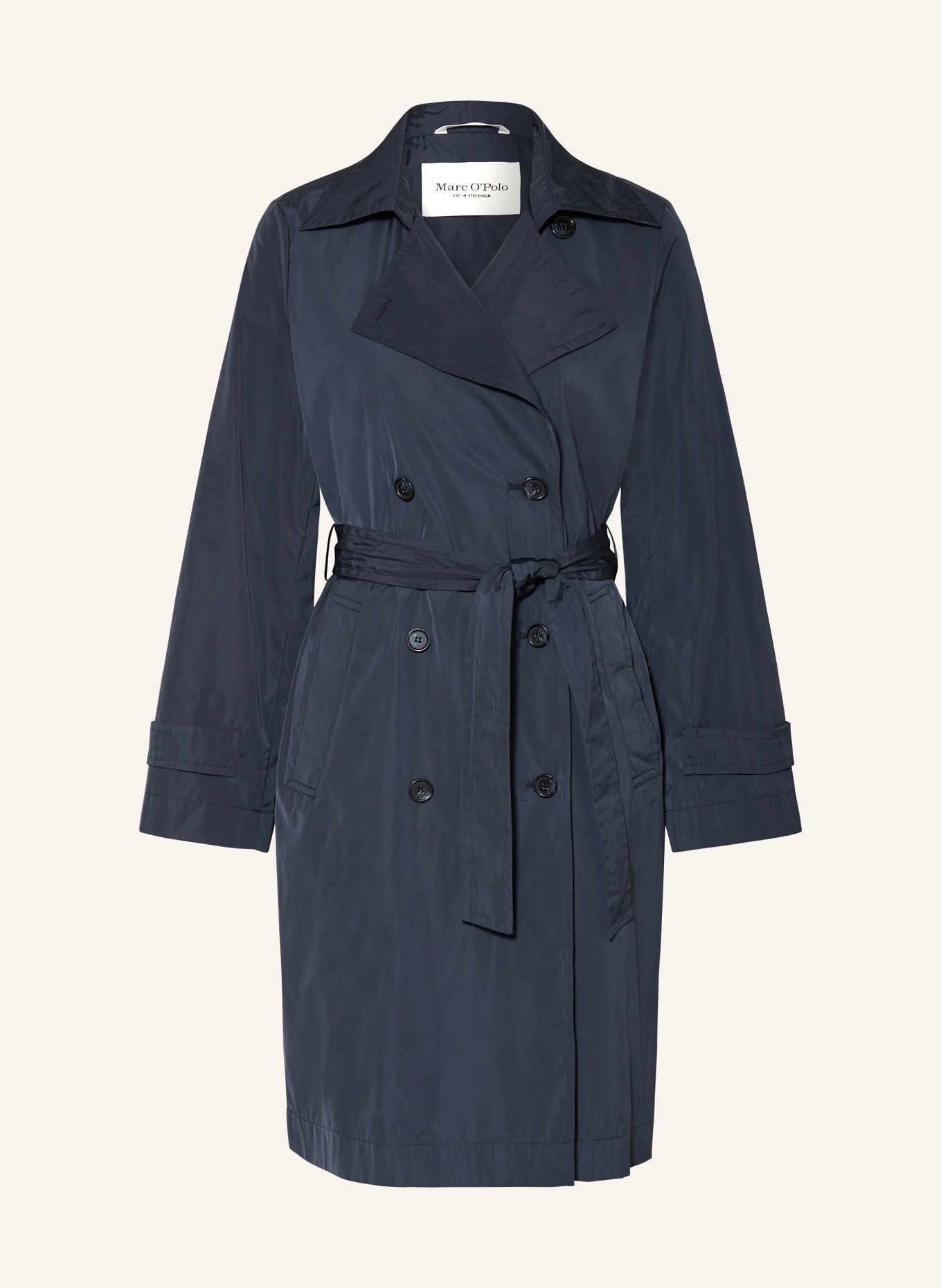 Marc O'Polo Trenchcoat, Farbe: DUNKELBLAU (Bild 1)