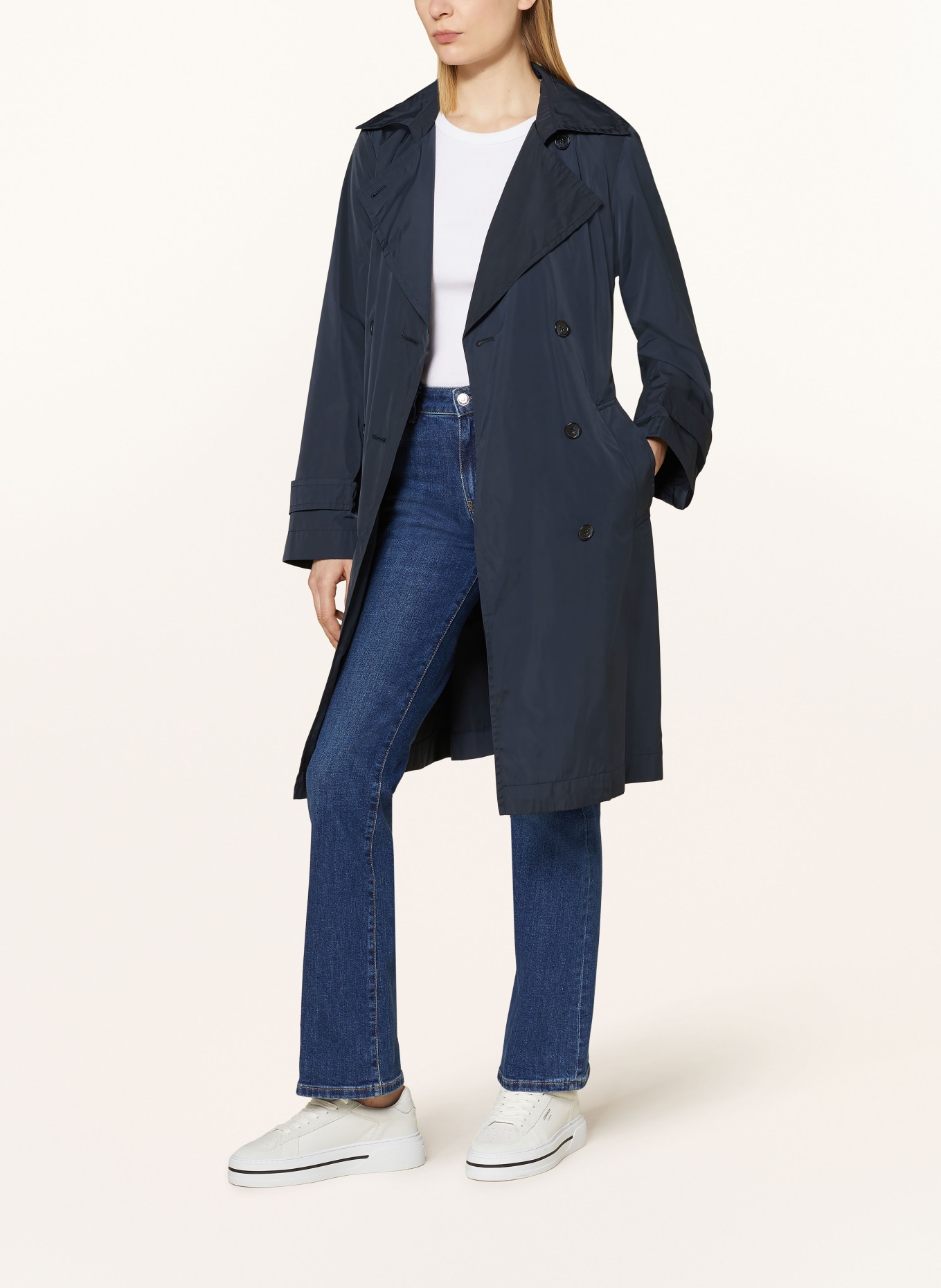 Marc O'Polo Trenchcoat, Farbe: DUNKELBLAU (Bild 2)