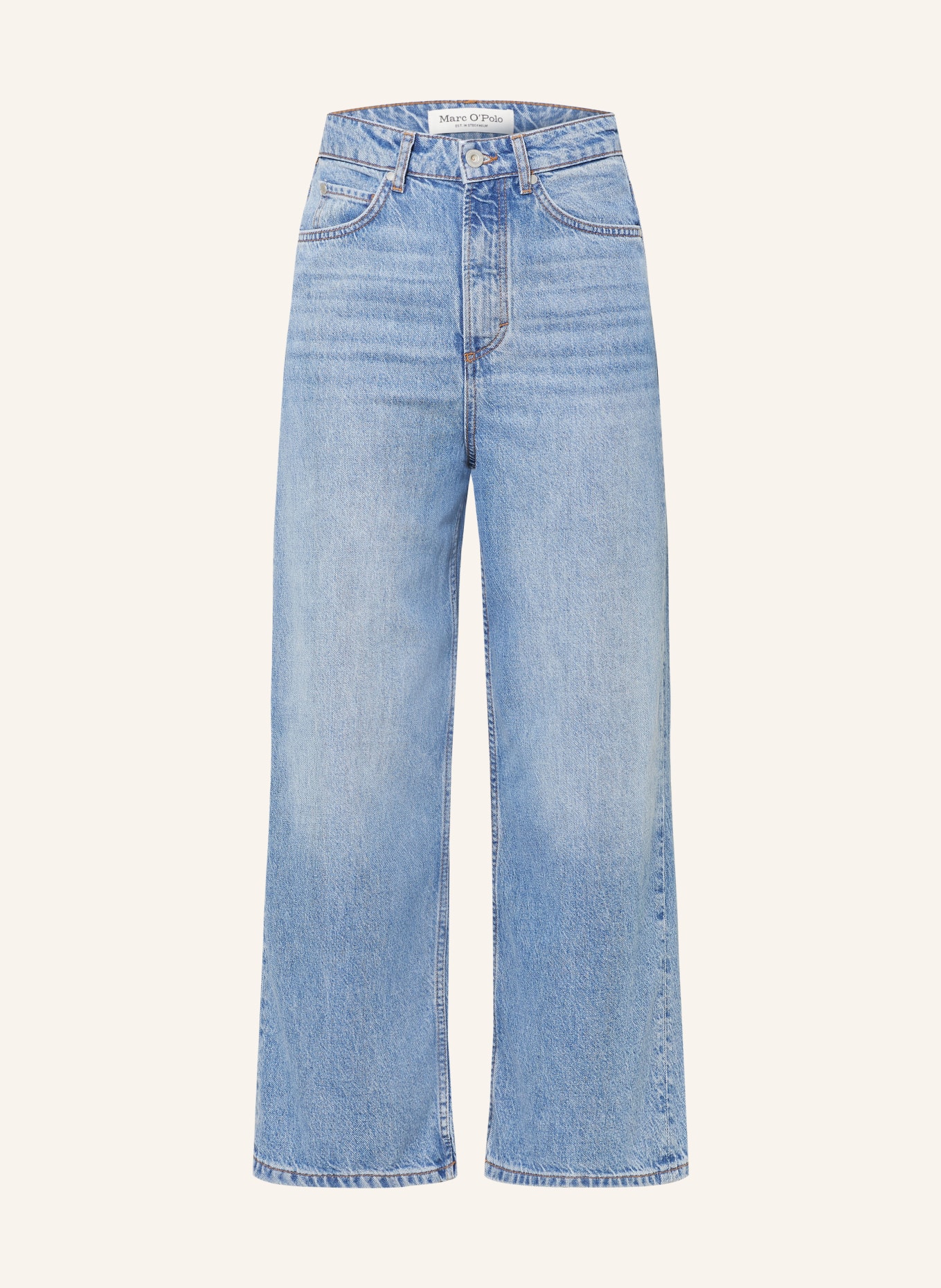 Marc O'Polo Culotte jeans, Color: 012 Light blue tencel wash (Image 1)