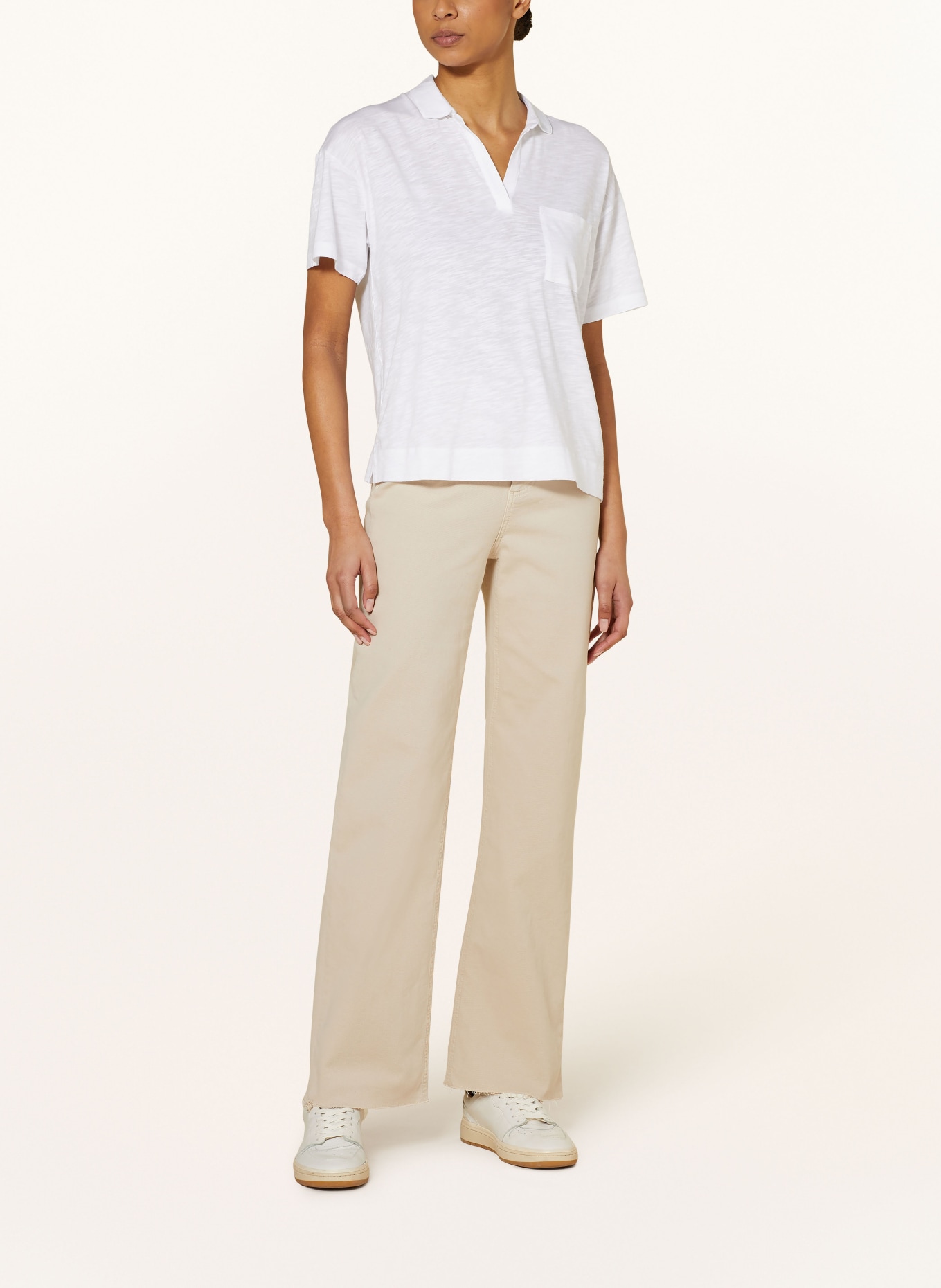 Marc O'Polo Jersey polo shirt, Color: WHITE (Image 2)