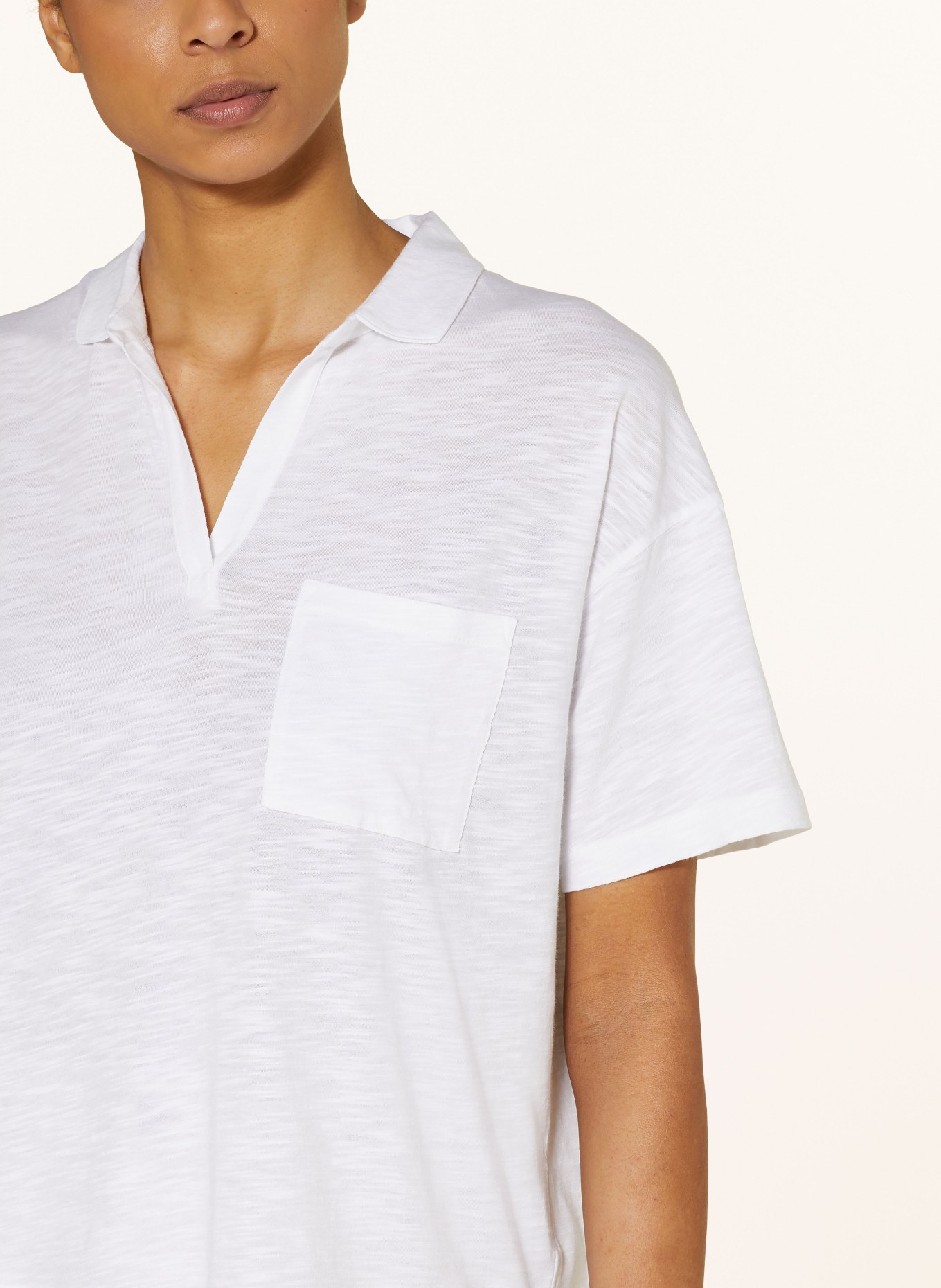 Marc O'Polo Jersey polo shirt, Color: WHITE (Image 4)