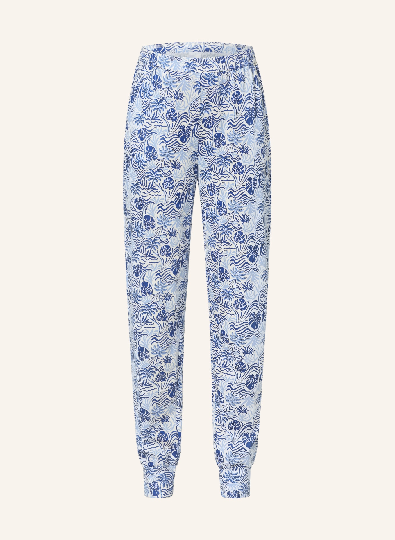 CALIDA Pajama pants, Color: BLUE/ WHITE/ LIGHT BLUE (Image 1)