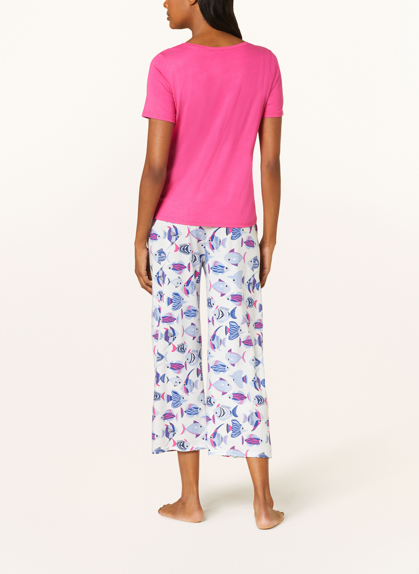 CALIDA Pajama shirt FAVOURITES DESERT, Color: PINK (Image 3)