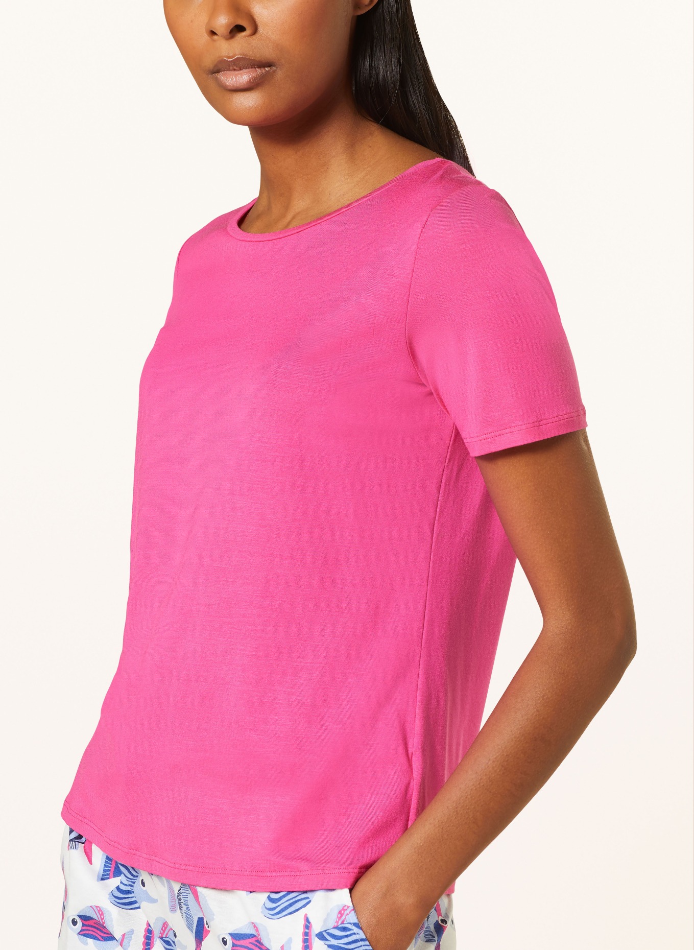 CALIDA Koszulka od piżamy FAVOURITES DESERT, Kolor: MOCNORÓŻOWY (Obrazek 4)