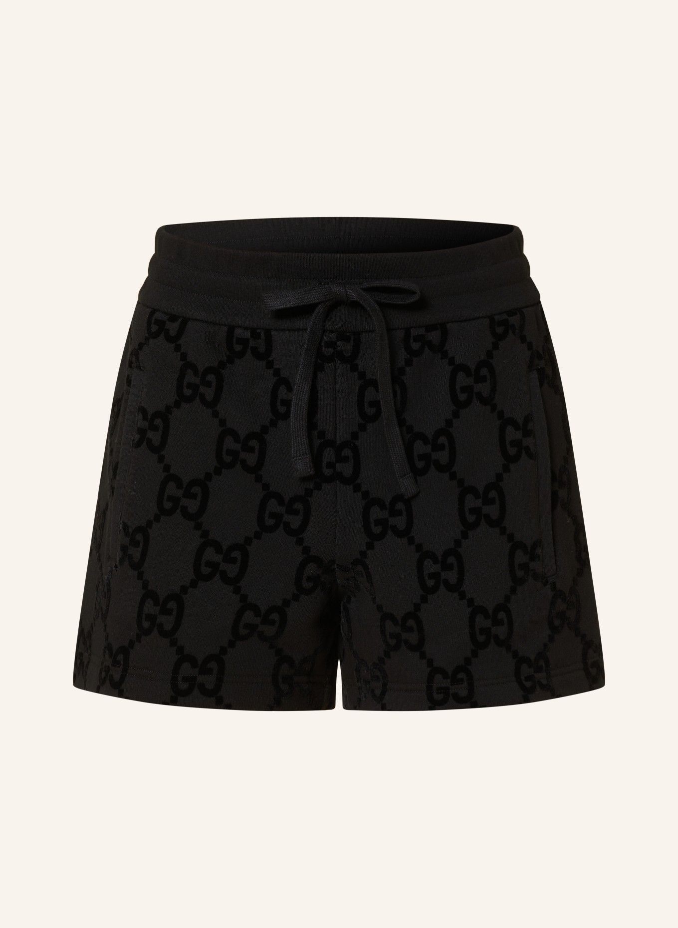 GUCCI Sweat shorts, Color: BLACK (Image 1)